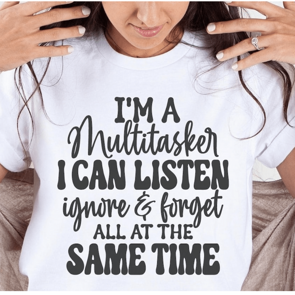 Multitasker Graphic T-Graphic T-Stay Foxy Boutique, Florissant, Missouri