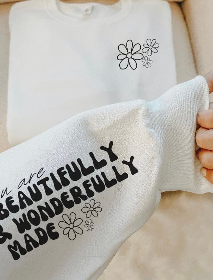 Flowers You Are Graphic T-Graphic T-Stay Foxy Boutique, Florissant, Missouri