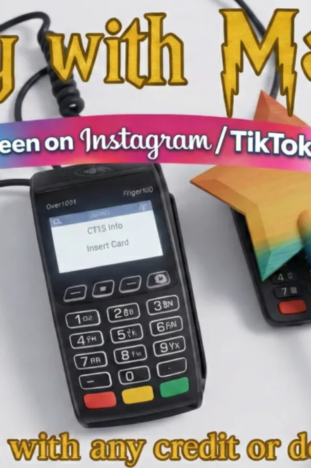 TAP PAY WAND FOR TAP ENABLED CREDIT AND DEBIT CARDS- 3D PRINTED IN HOUSE-Stay Foxy Boutique, Florissant, Missouri