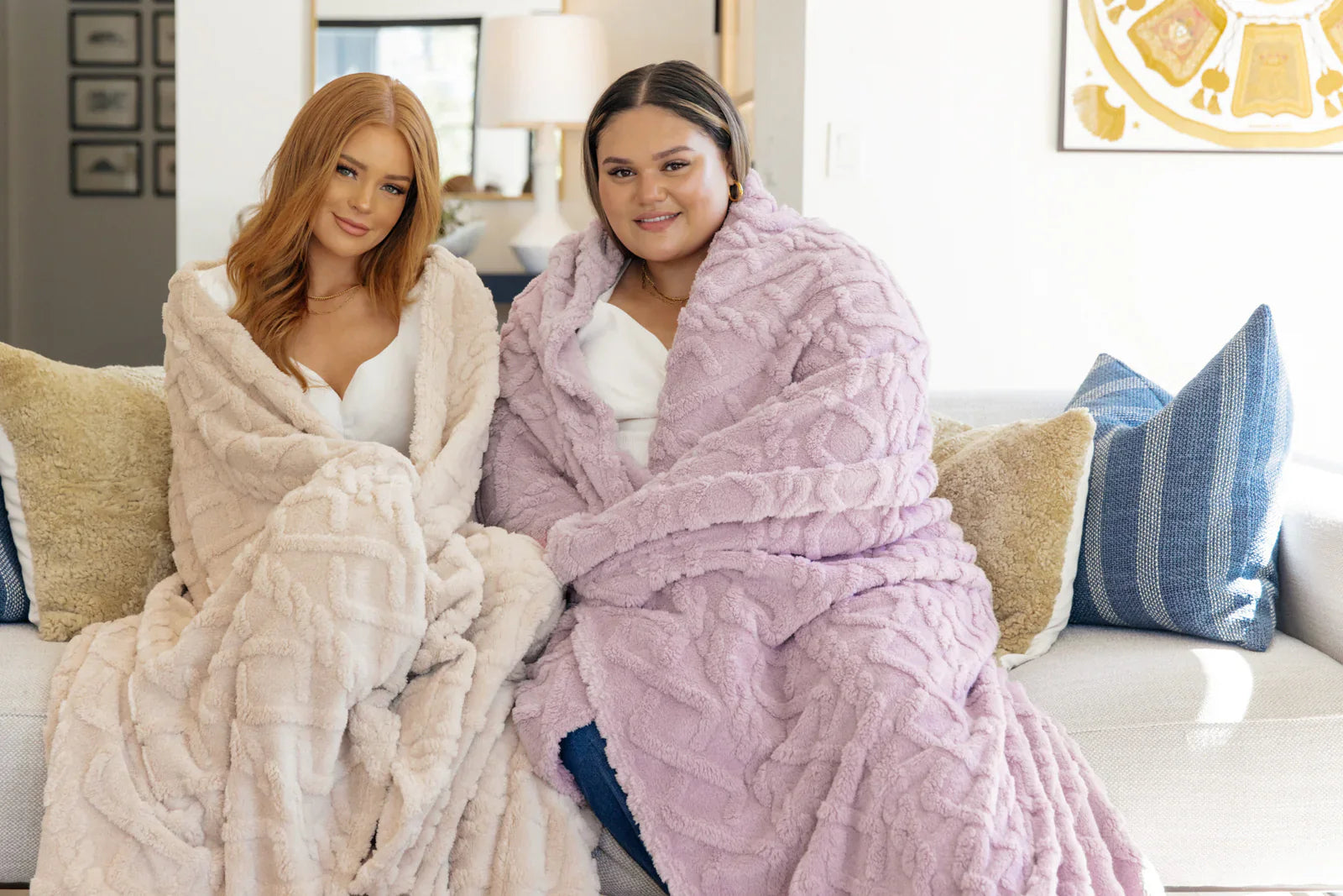 PREORDER: Clara Blanket (Family Cuddle Size) in Nine Colors-Womens-Stay Foxy Boutique, Florissant, Missouri