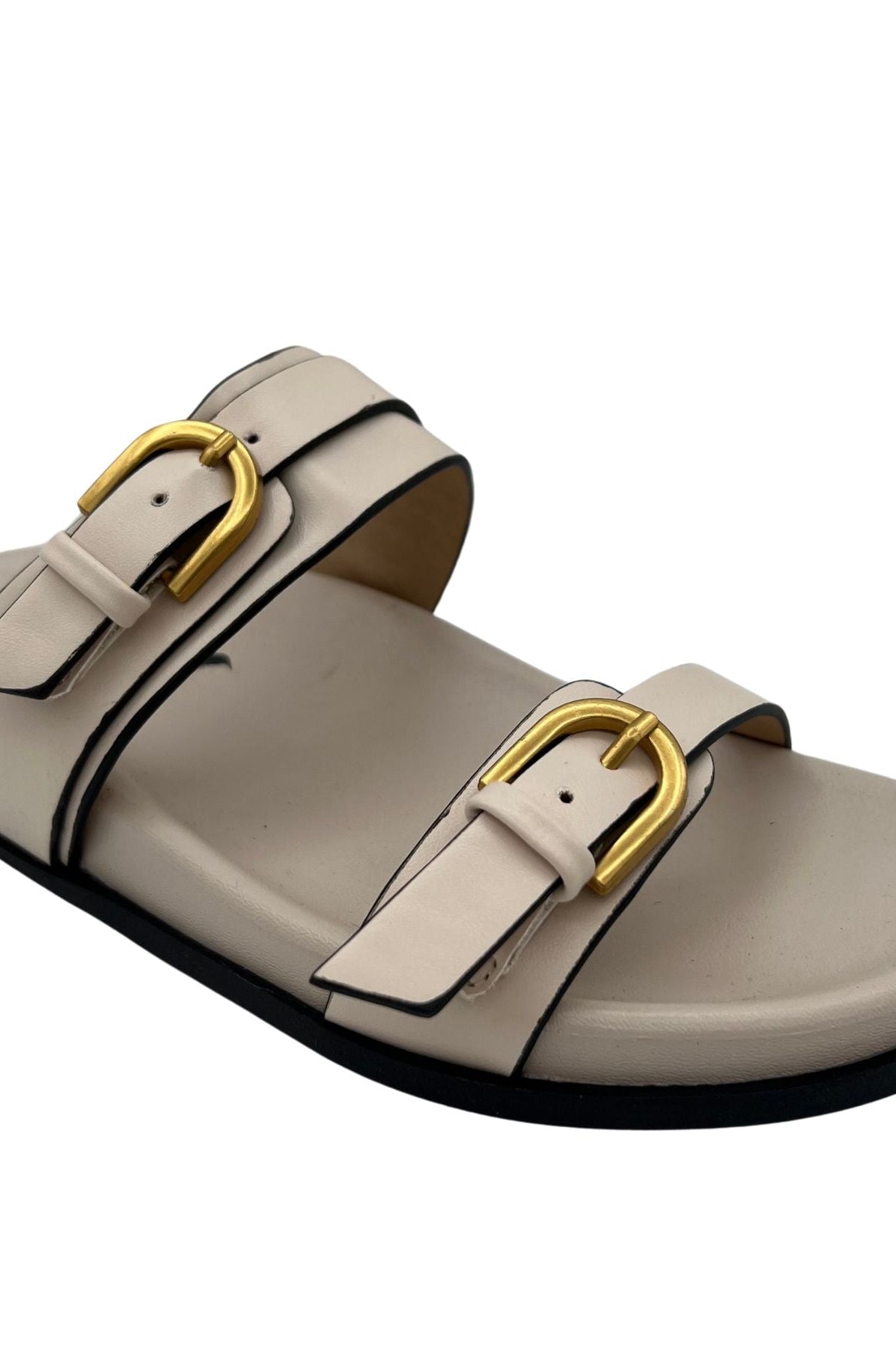 Tess Sandal in Cream-130 Sandals-Stay Foxy Boutique, Florissant, Missouri