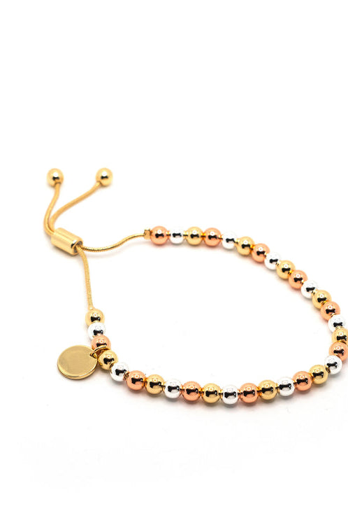 PREORDER: Tri Tone Adjustable Bracelets-Womens-Stay Foxy Boutique, Florissant, Missouri