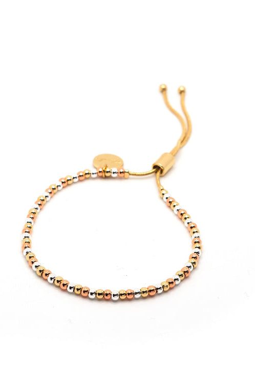 PREORDER: Tri Tone Adjustable Bracelets-Womens-Stay Foxy Boutique, Florissant, Missouri
