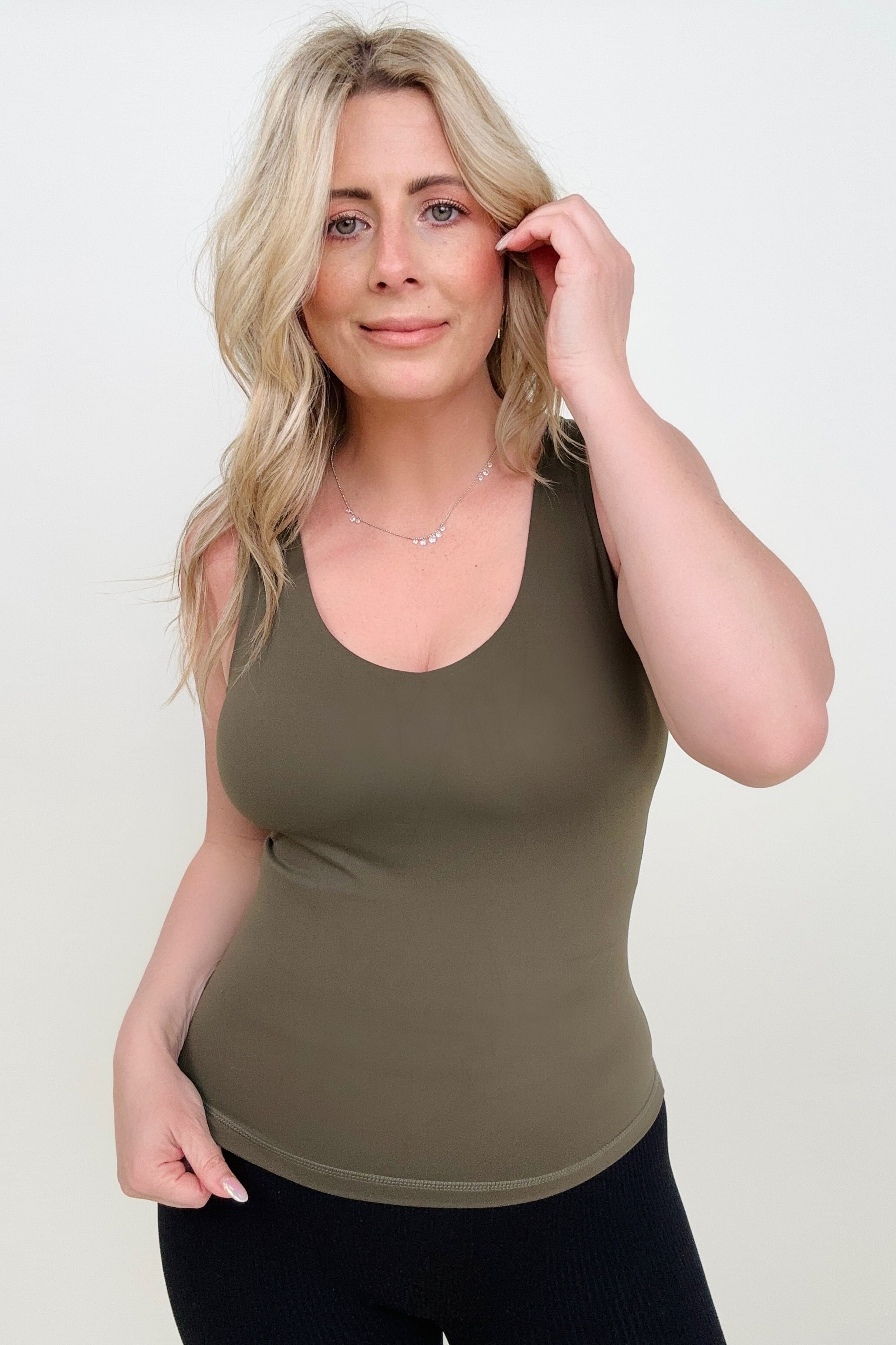 5 Colors - FawnFit Medium Length Lift Tank 2.0-Tank Tops & Camis-Stay Foxy Boutique, Florissant, Missouri