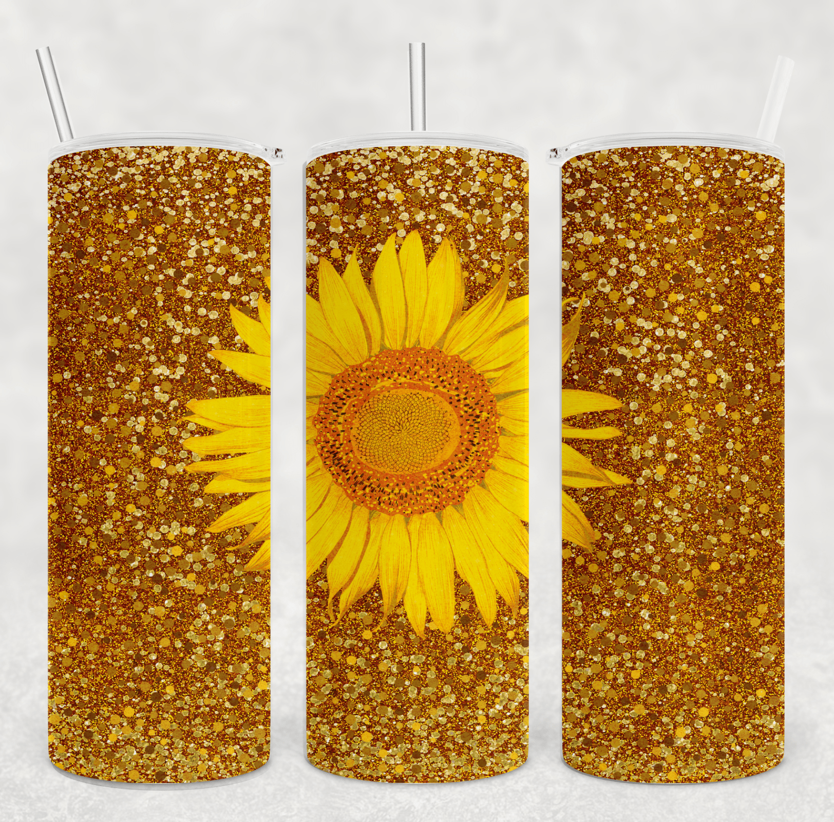 Sunflower Tumbler-Drinkware-Stay Foxy Boutique, Florissant, Missouri