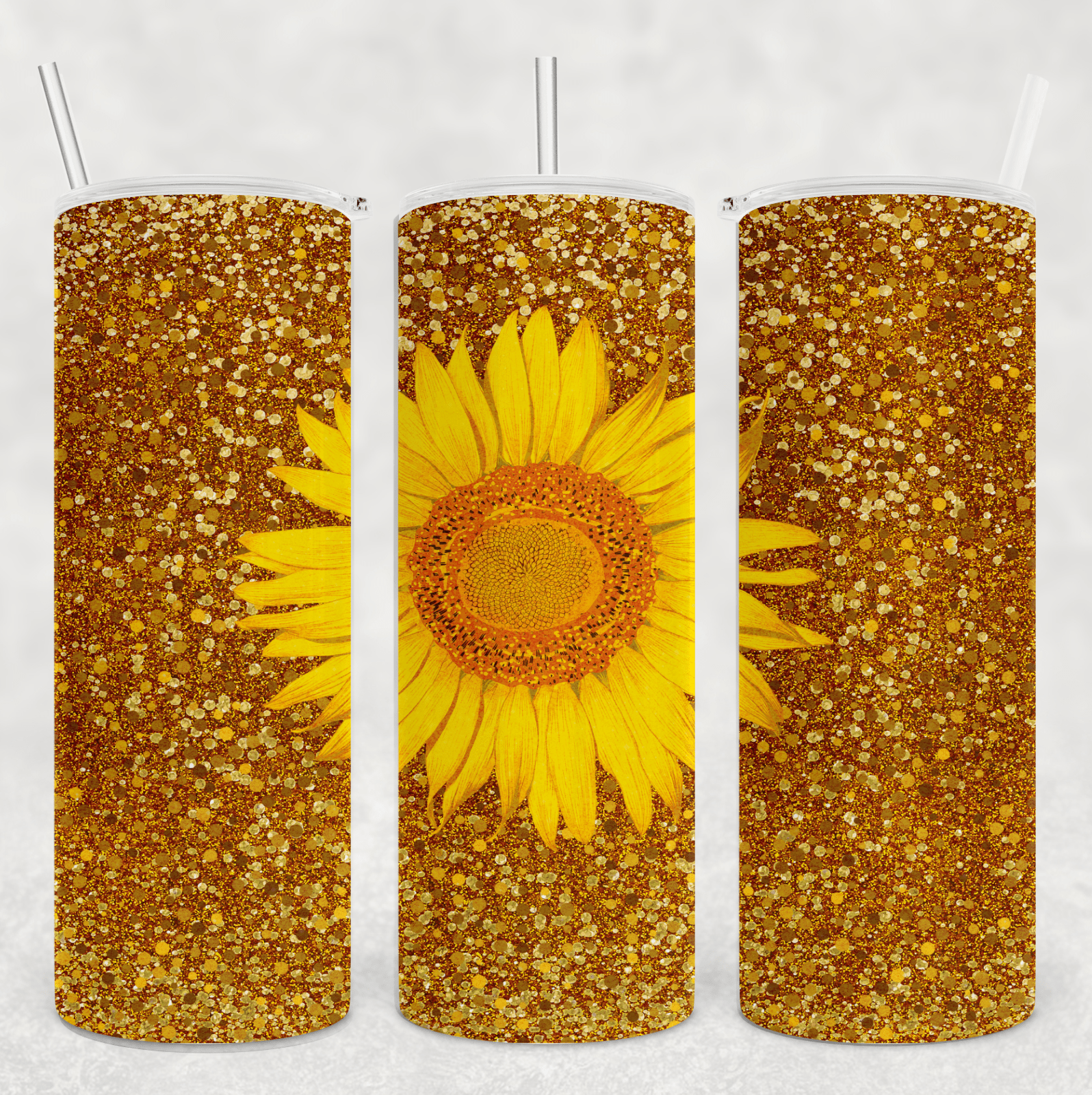 Sunflower Tumbler-Drinkware-Stay Foxy Boutique, Florissant, Missouri