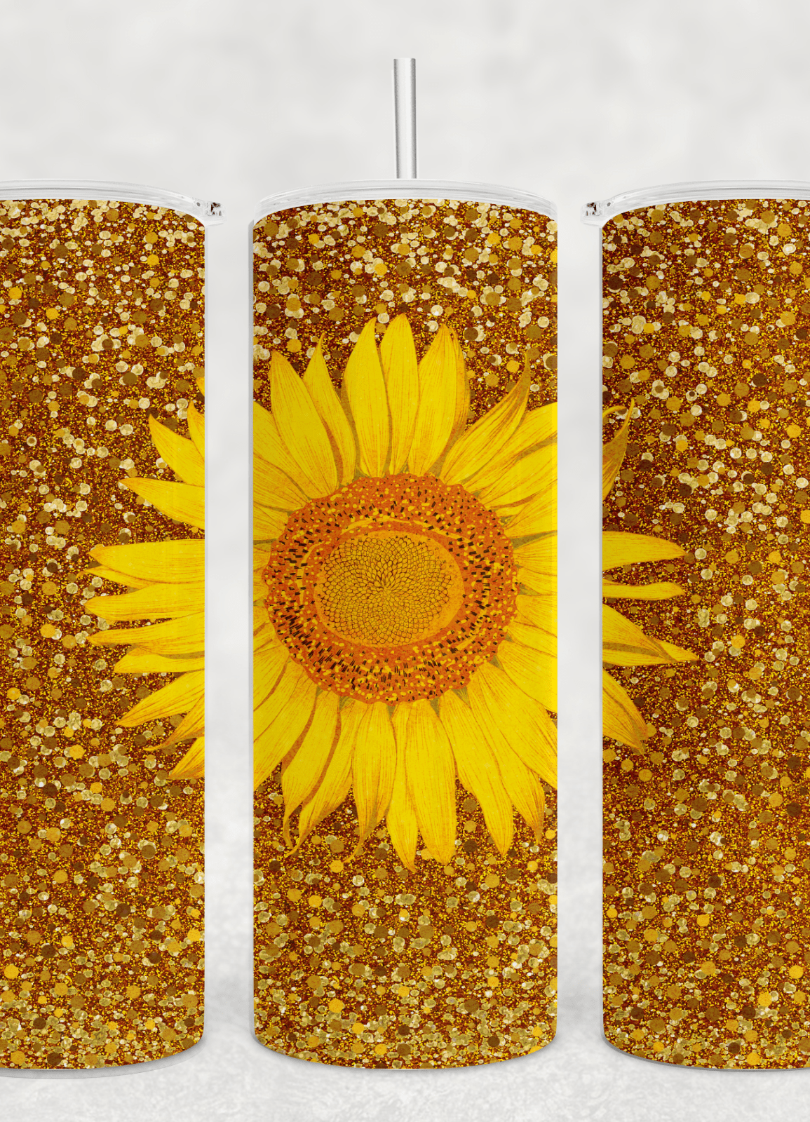 Sunflower Tumbler-Drinkware-Stay Foxy Boutique, Florissant, Missouri