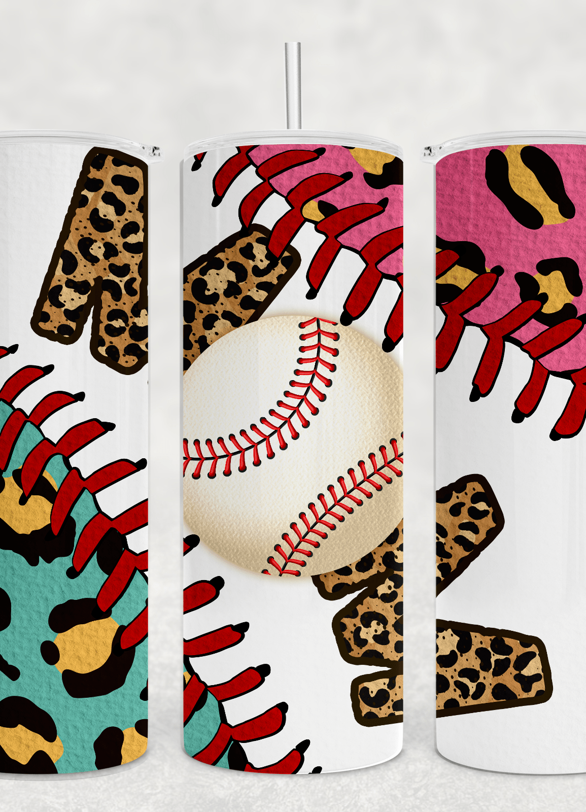 Baseball Fun Tumbler-Drinkware-Stay Foxy Boutique, Florissant, Missouri