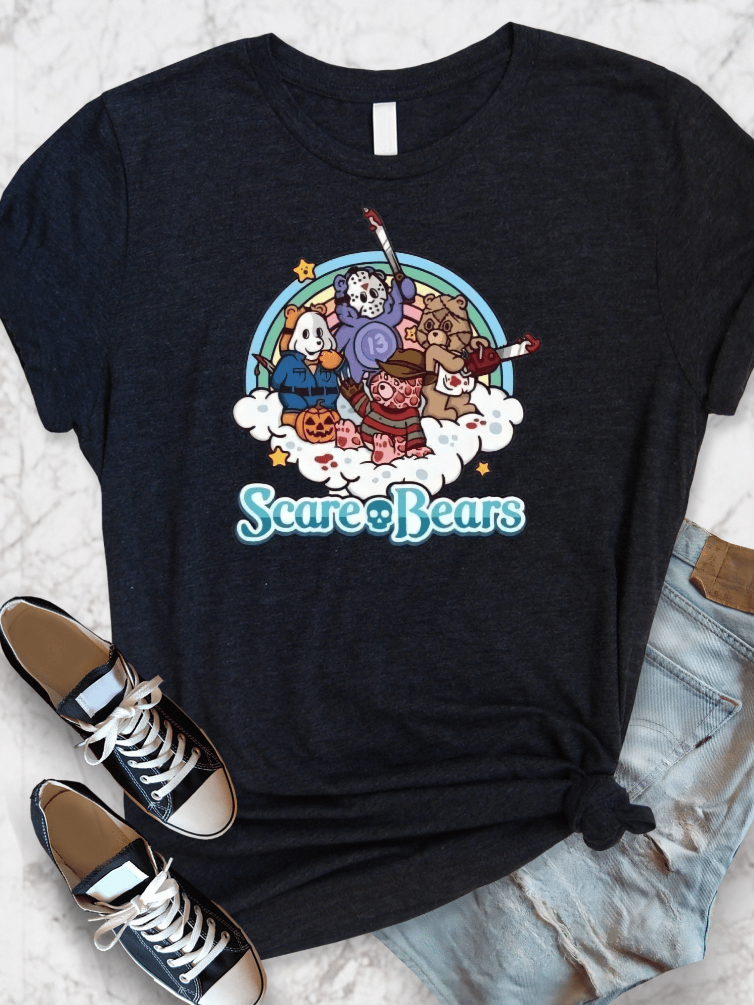 Scary Bears Graphic T-Graphic T-Stay Foxy Boutique, Florissant, Missouri