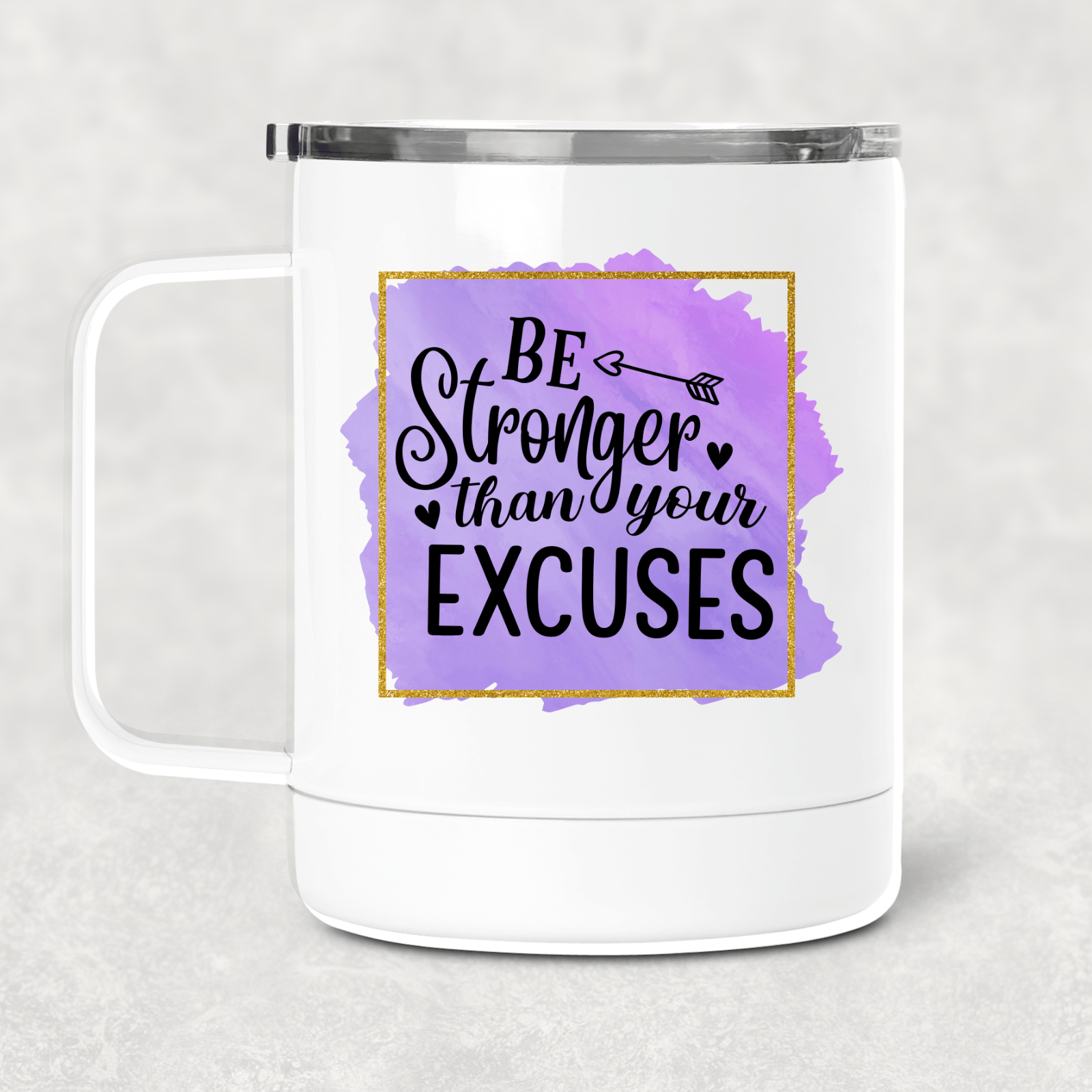Be Stronger Mug /Wine Cup-Stay Foxy Boutique, Florissant, Missouri