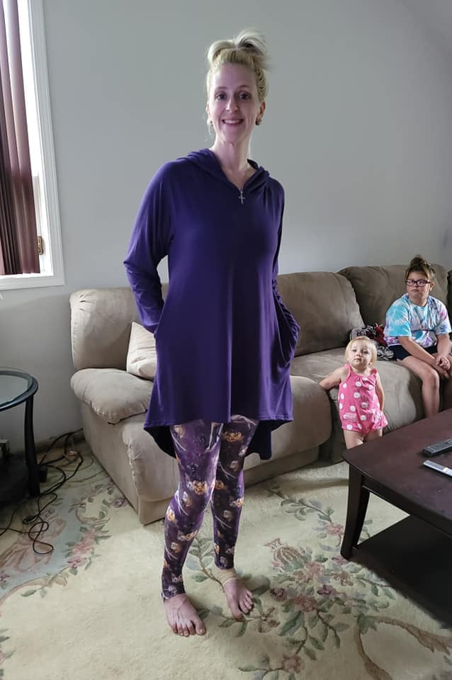 SOLID CLOAK HOODIE-NAVY BLUE-Stay Foxy Boutique, Florissant, Missouri