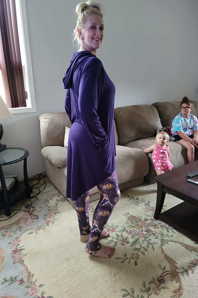 SOLID CLOAK HOODIE-NAVY BLUE-Stay Foxy Boutique, Florissant, Missouri