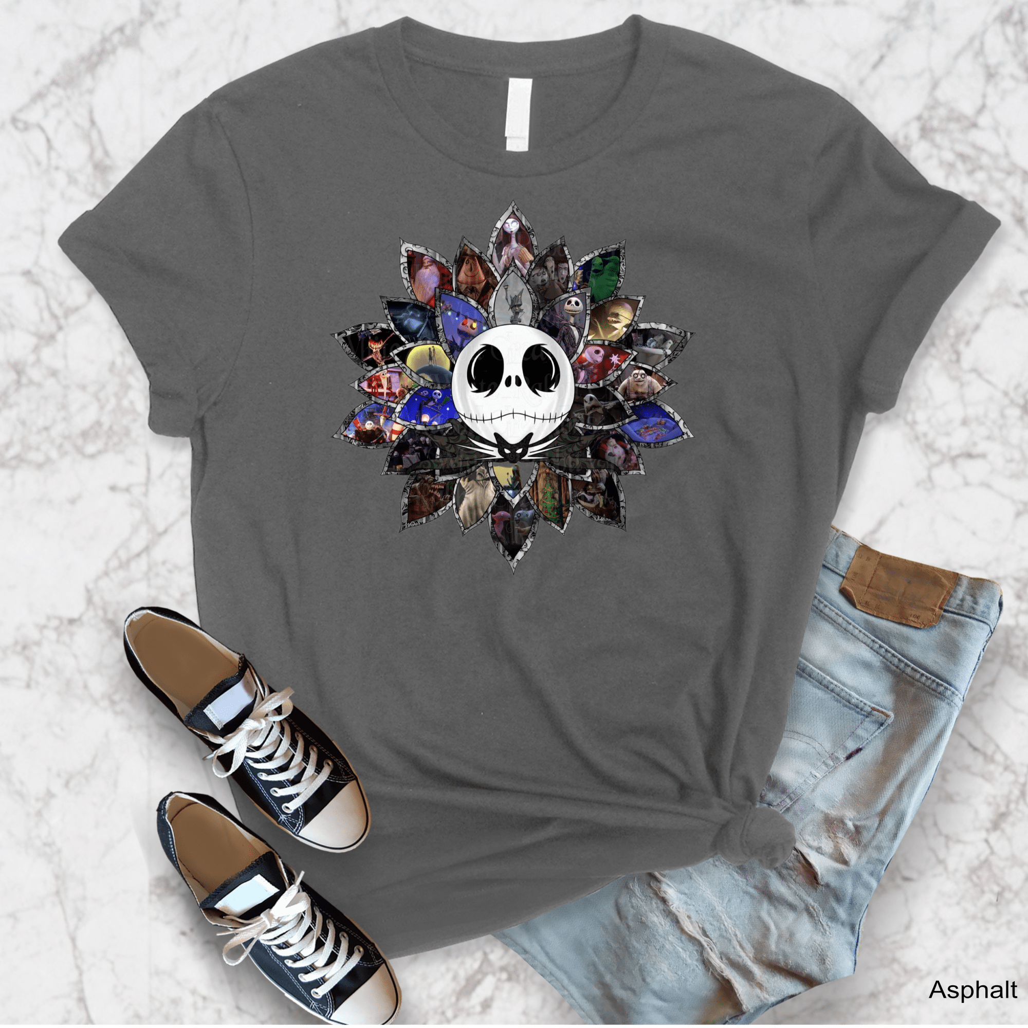 Many Faces Graphic T-Graphic T-Stay Foxy Boutique, Florissant, Missouri
