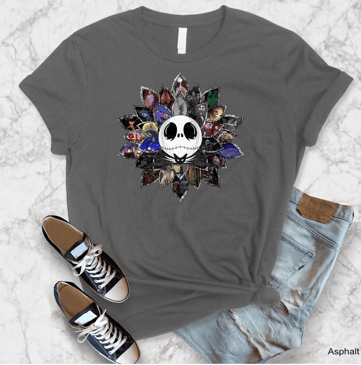 Many Faces Graphic T-Graphic T-Stay Foxy Boutique, Florissant, Missouri
