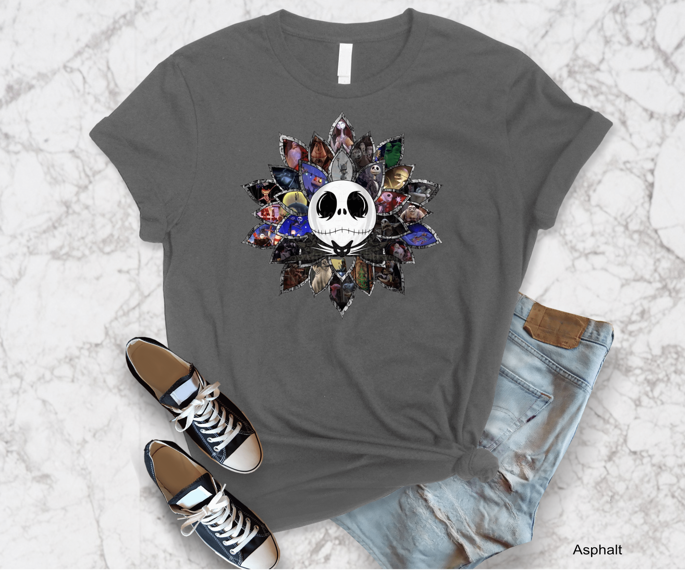 Many Faces Graphic T-Graphic T-Stay Foxy Boutique, Florissant, Missouri