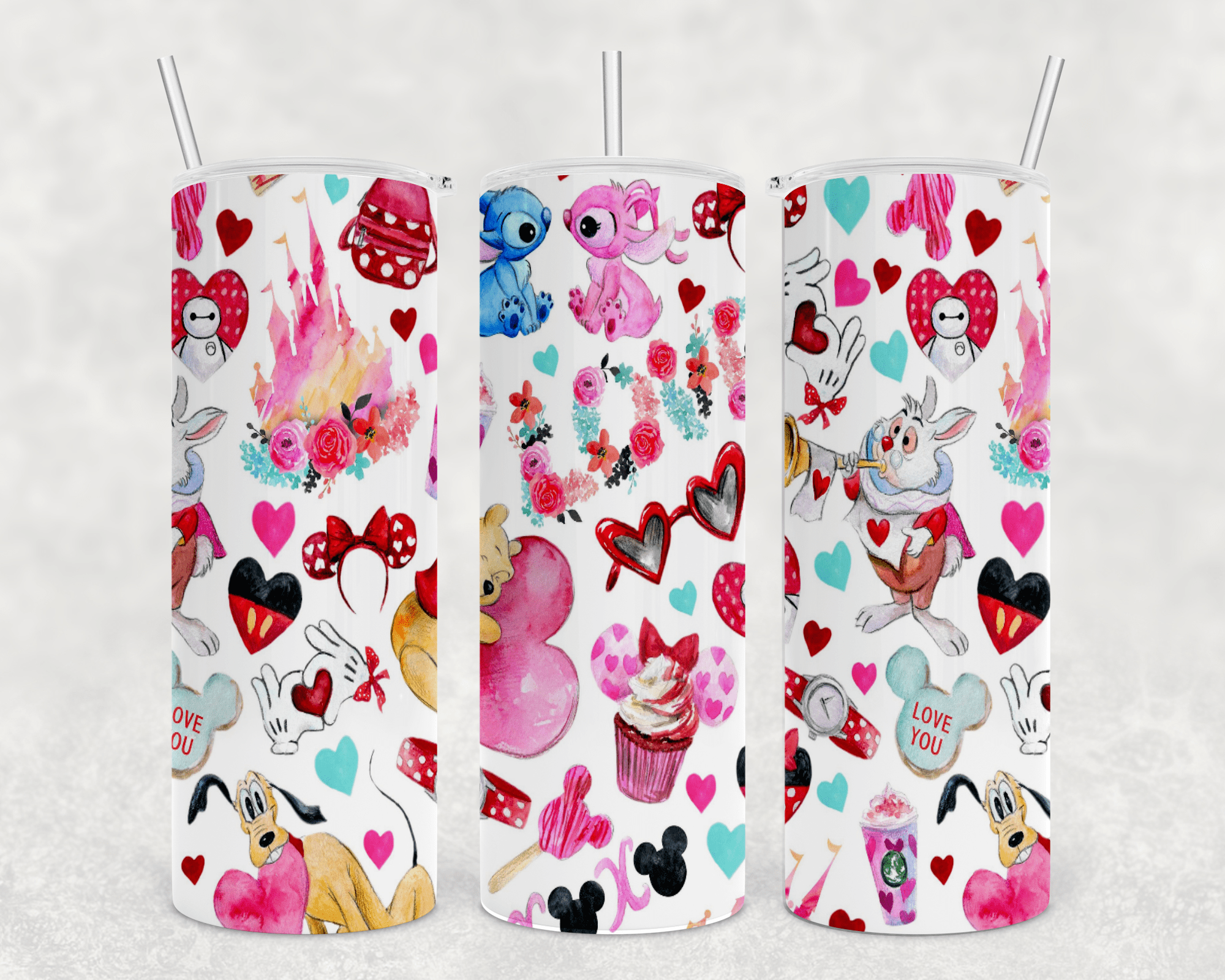 Cute Love Tumbler-Stay Foxy Boutique, Florissant, Missouri