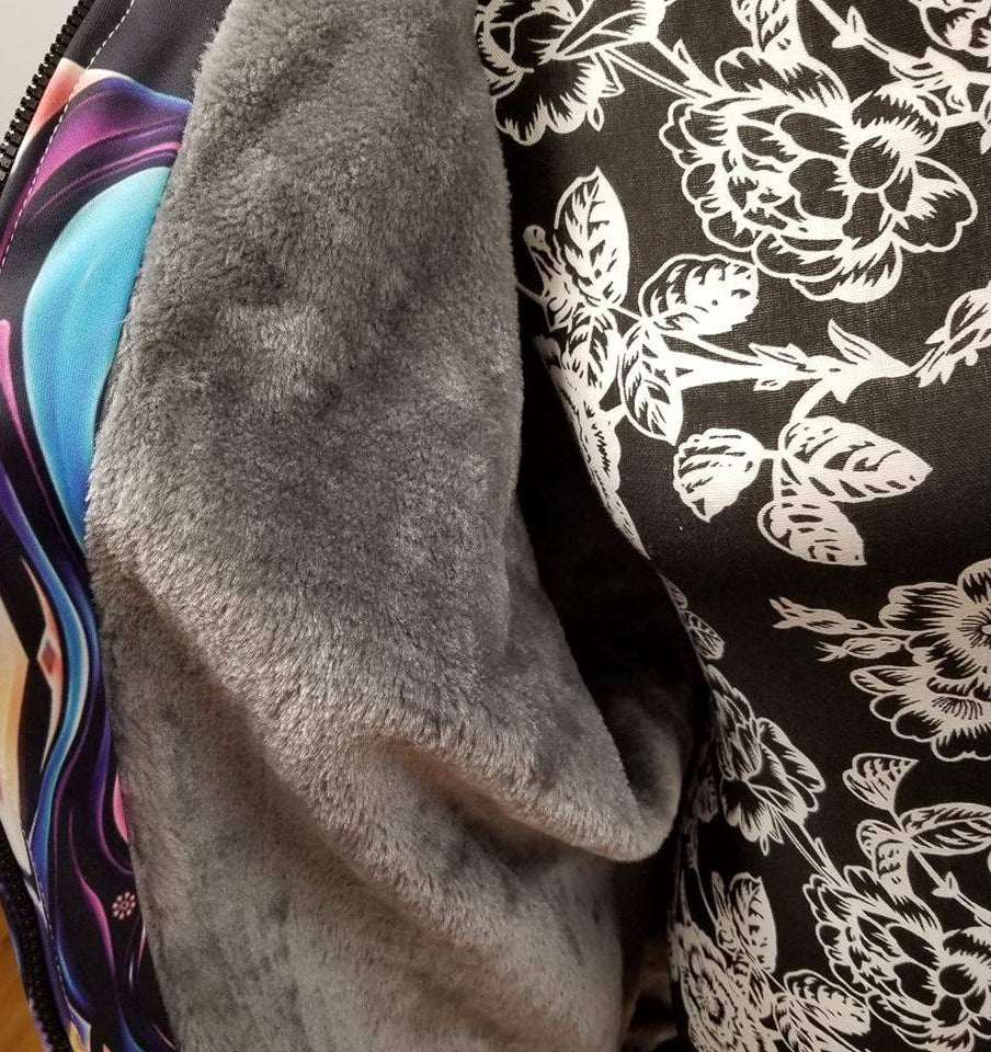 FLEECE JACKET RUN 2- HEAR ME ROAR-Stay Foxy Boutique, Florissant, Missouri