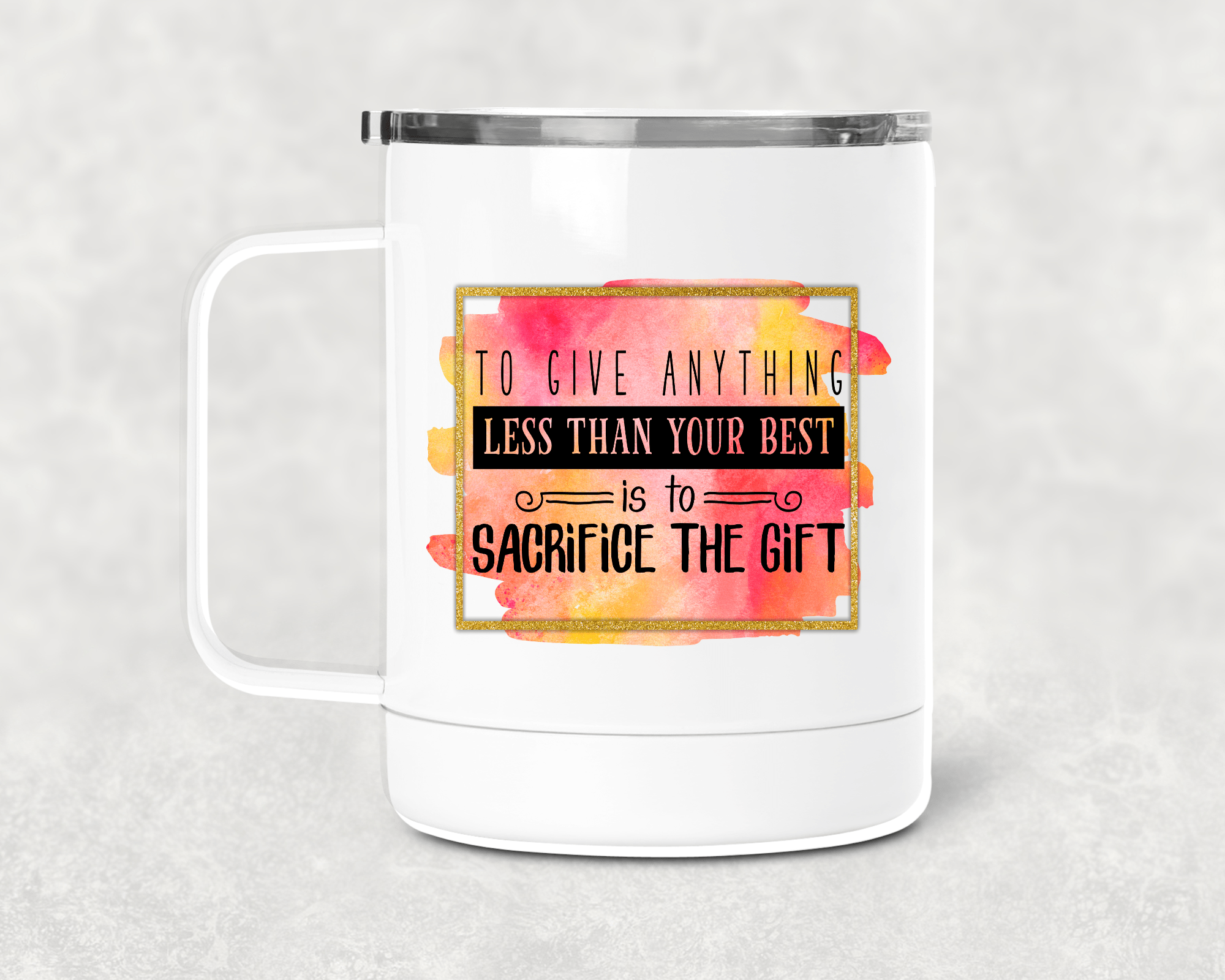Sacrifice The Gift Mug /Wine Cup-Stay Foxy Boutique, Florissant, Missouri