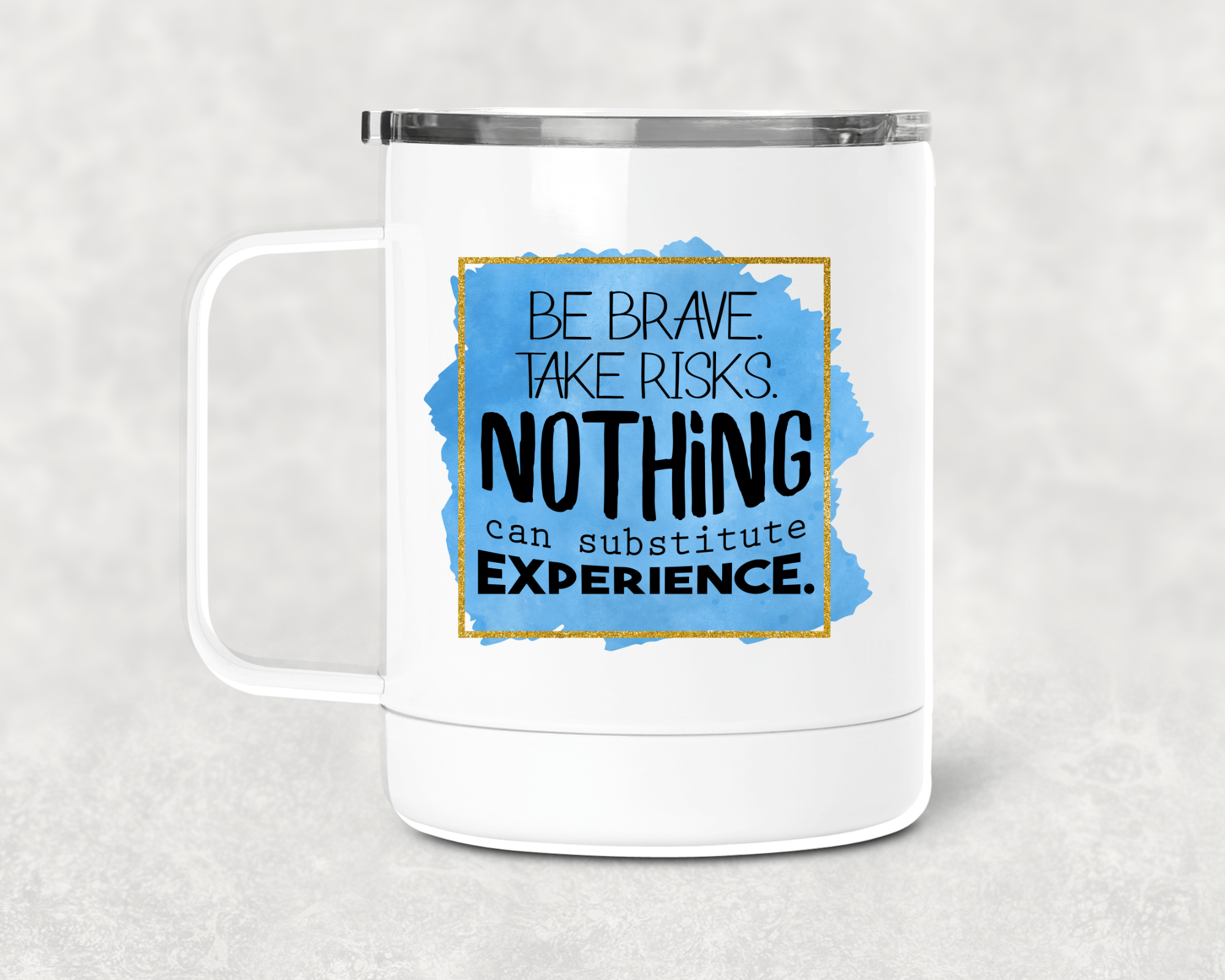 Be Brave Mug /Wine Cup-Stay Foxy Boutique, Florissant, Missouri