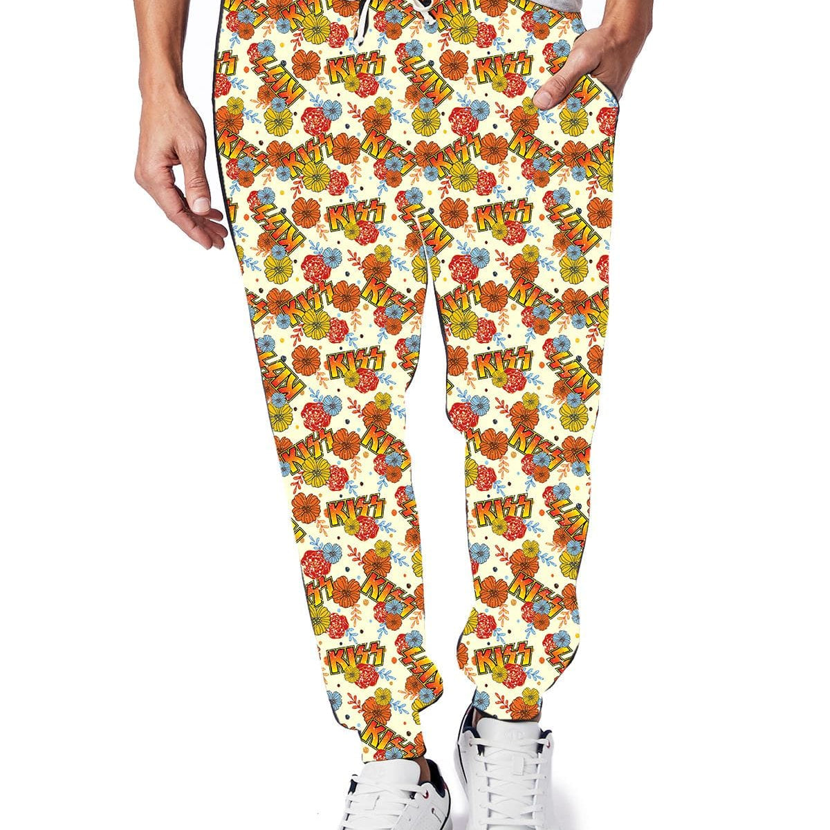 BAND RUN 2- KISS LEGGINGS/CAPRI/JOGGERS-Stay Foxy Boutique, Florissant, Missouri