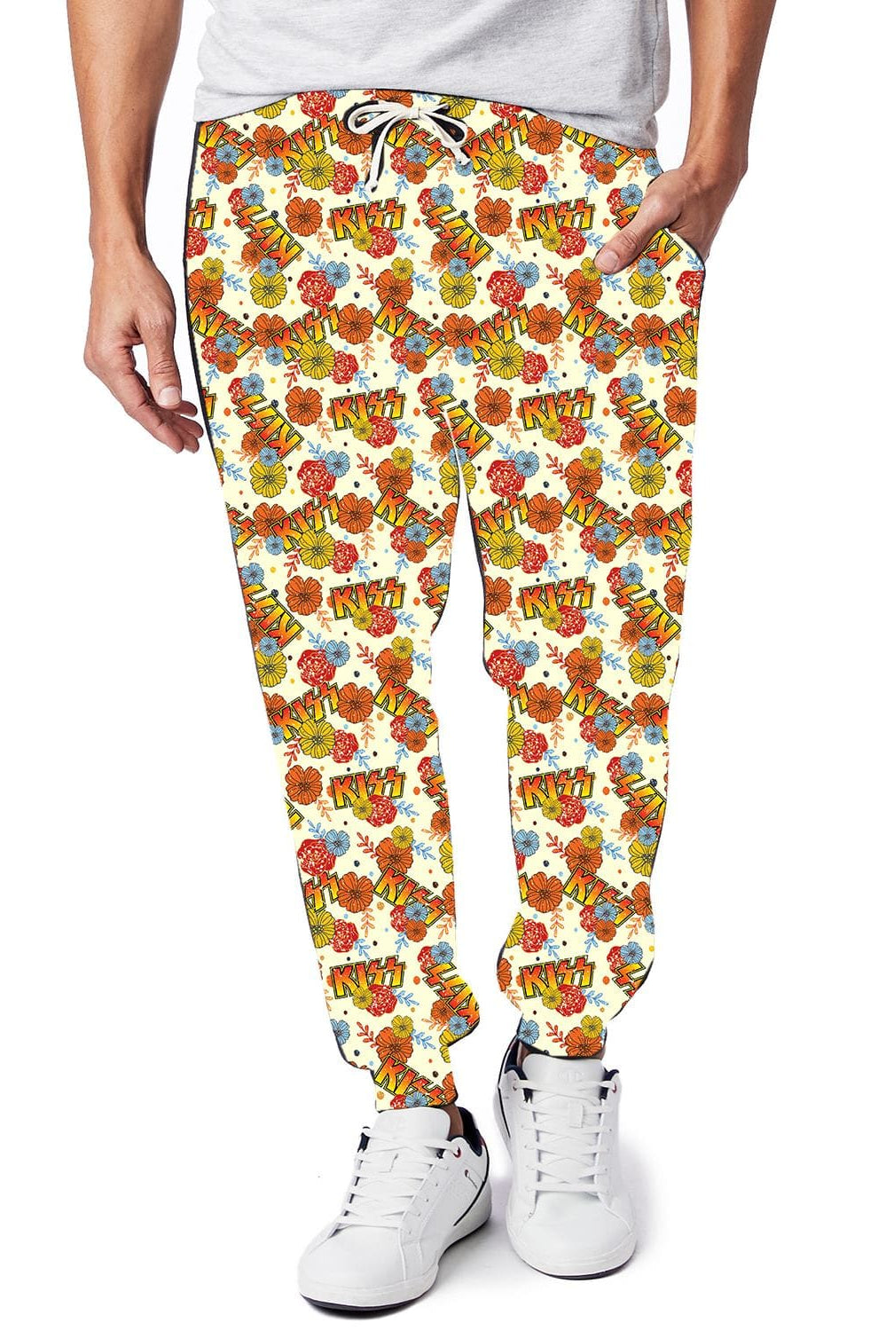 BAND RUN 2- KISS LEGGINGS/CAPRI/JOGGERS-Stay Foxy Boutique, Florissant, Missouri