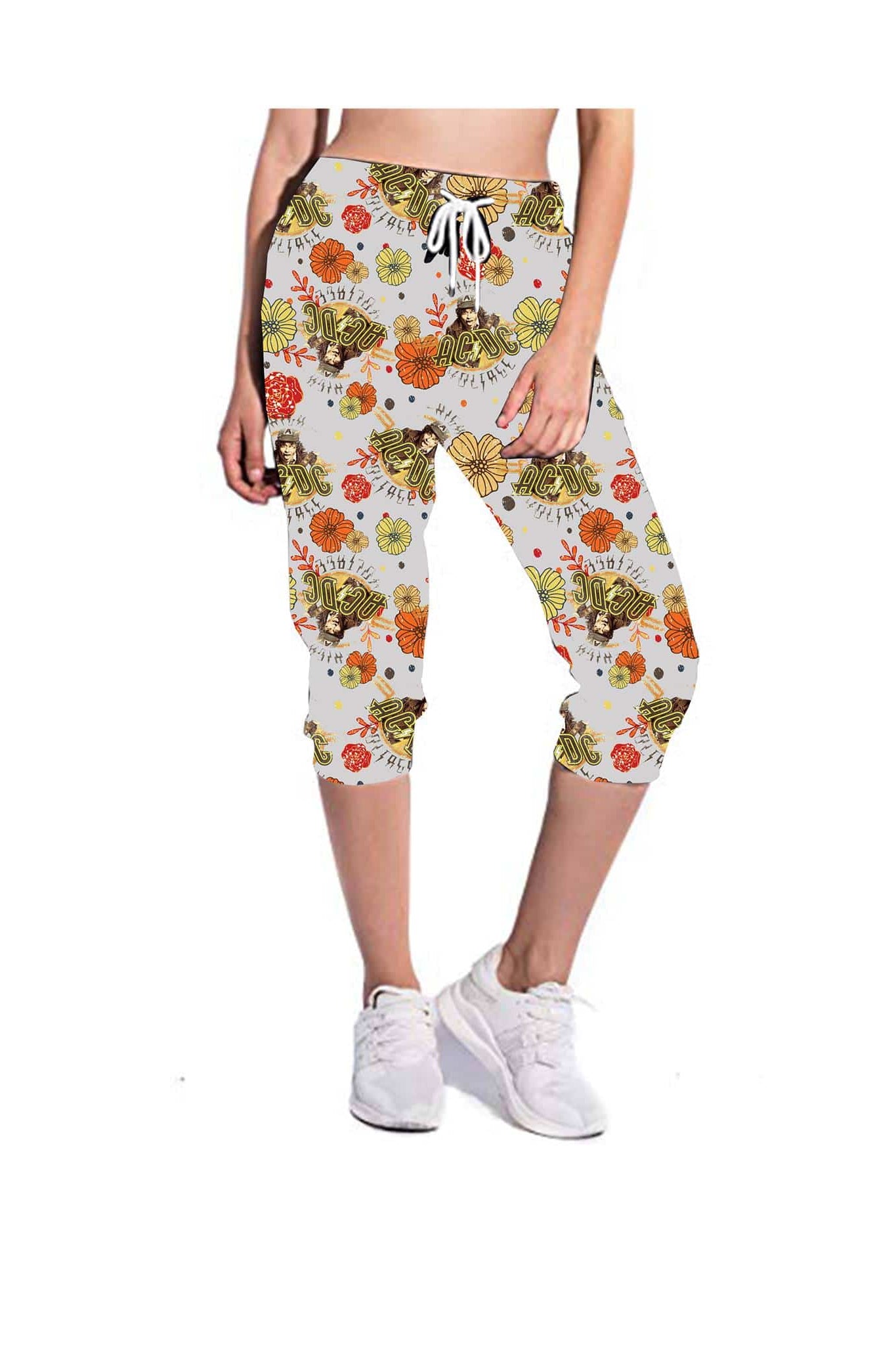 BAND RUN 2- HIGH VOLTAGE LEGGINGS/CAPRI/JOGGERS-Stay Foxy Boutique, Florissant, Missouri