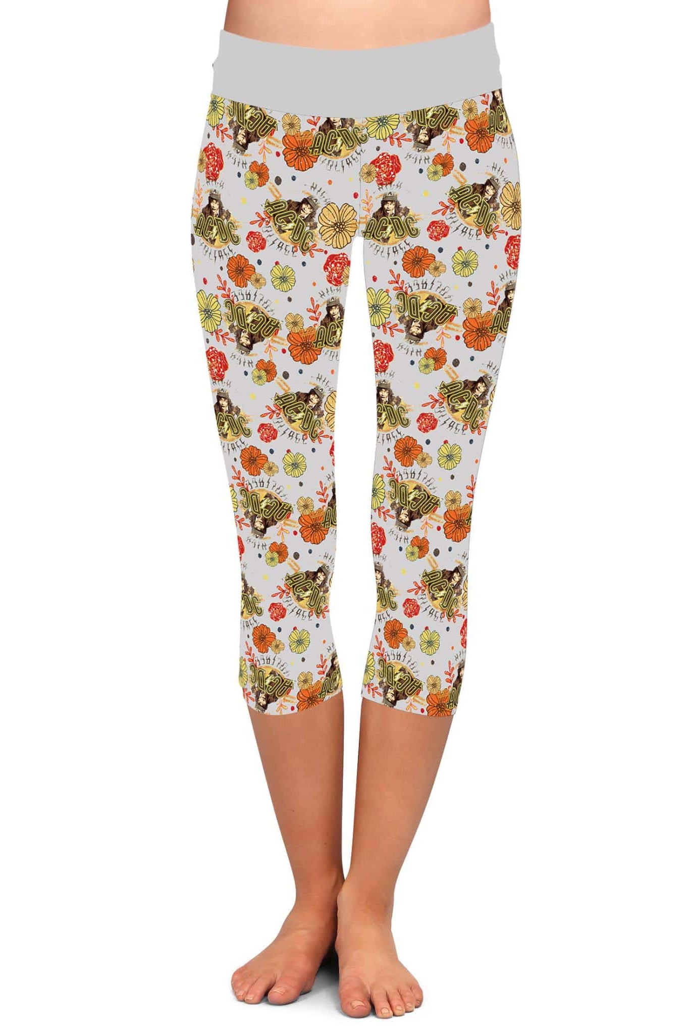 BAND RUN 2- HIGH VOLTAGE LEGGINGS/CAPRI/JOGGERS-Stay Foxy Boutique, Florissant, Missouri
