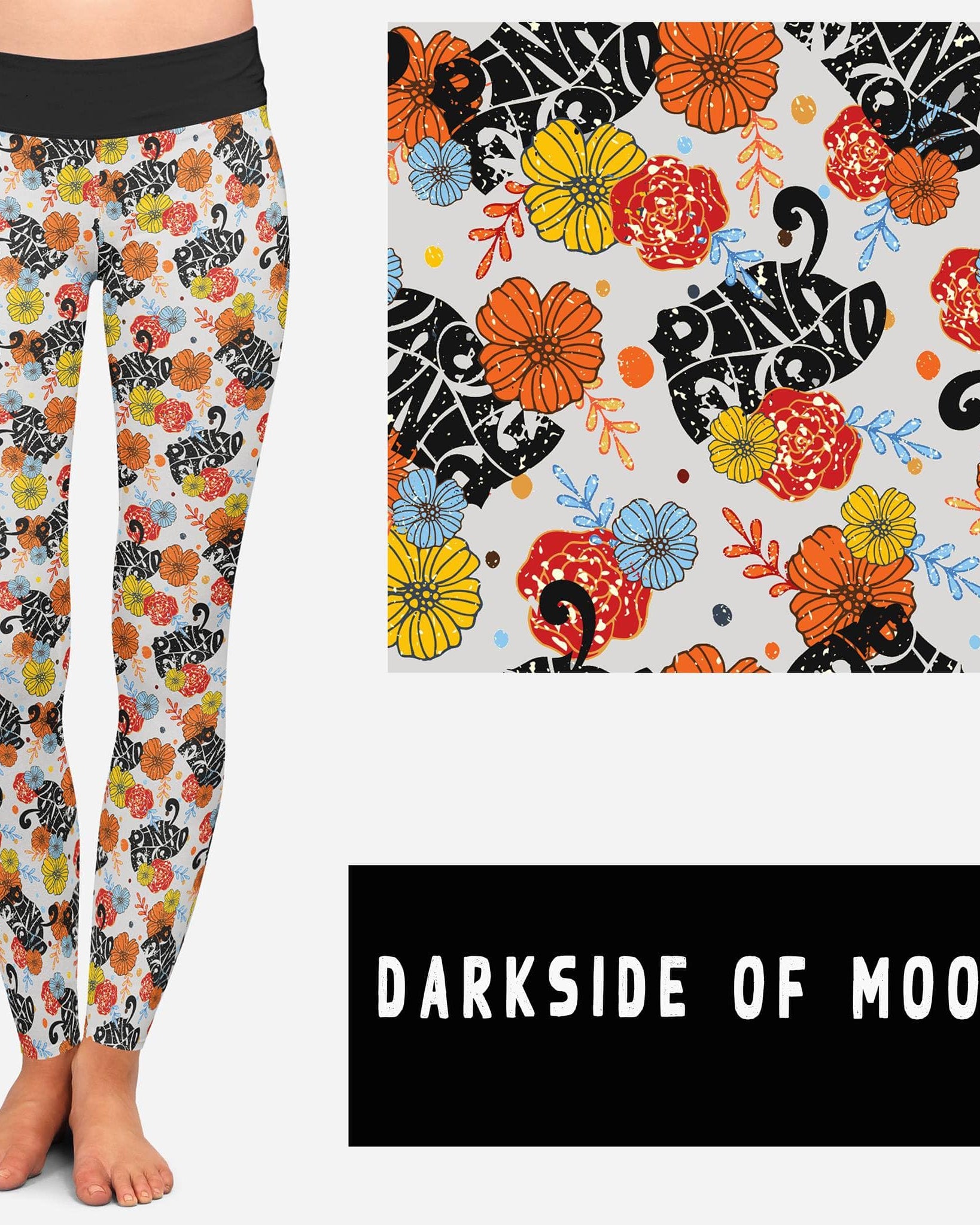 BAND RUN 2- DARK SIDE OF MOON LEGGINGS/CAPRI/JOGGER-Stay Foxy Boutique, Florissant, Missouri