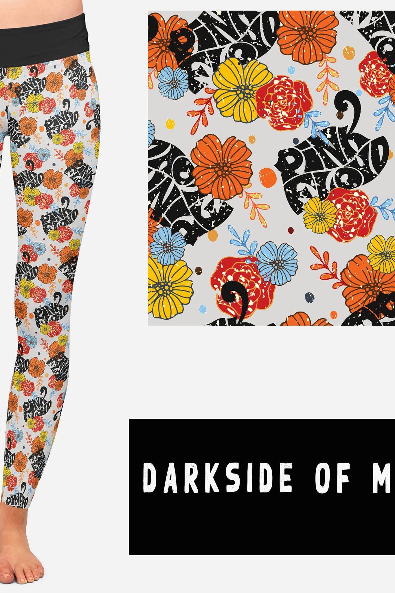 BAND RUN 2- DARK SIDE OF MOON LEGGINGS/CAPRI/JOGGER-Stay Foxy Boutique, Florissant, Missouri
