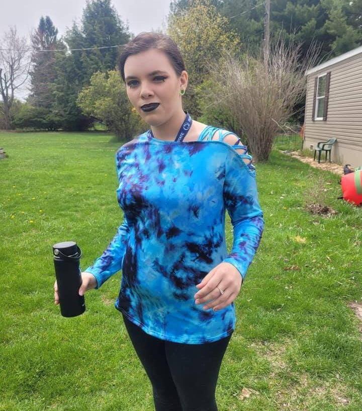 SLEEVELESS, Short Sleeve, Long Sleev3 TIE DYE TOPS-Stay Foxy Boutique, Florissant, Missouri