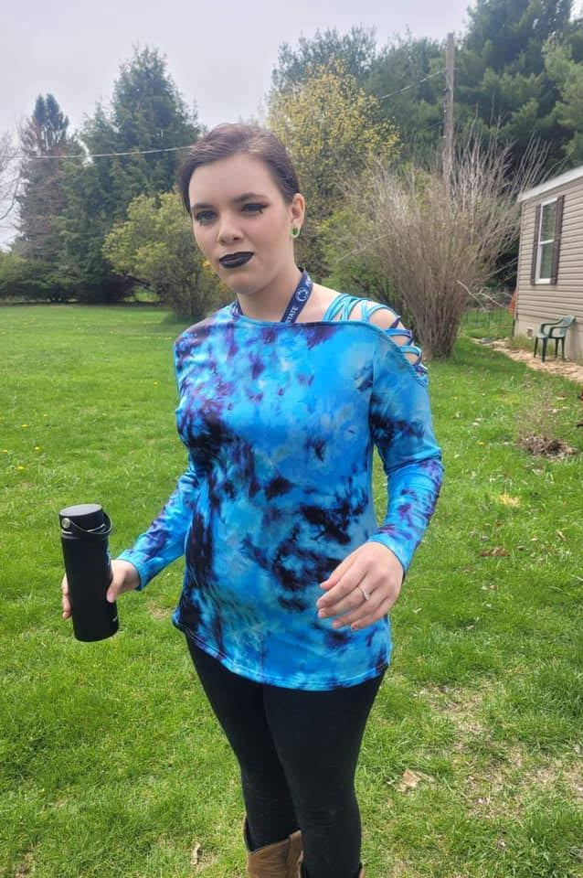 SLEEVELESS, Short Sleeve, Long Sleev3 TIE DYE TOPS-Stay Foxy Boutique, Florissant, Missouri