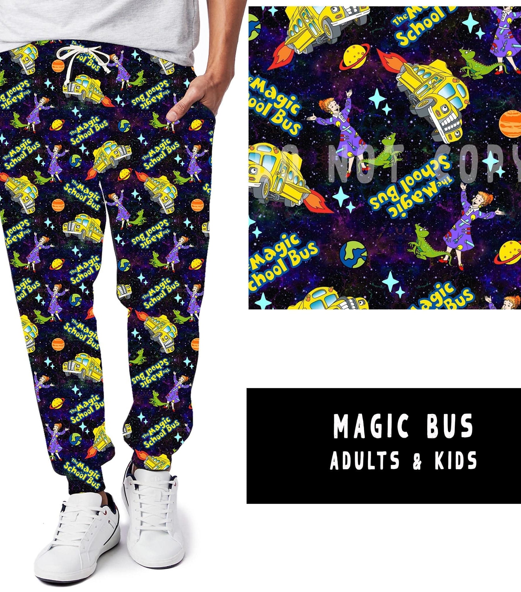 OUTFIT RUN 5-MAGIC BUS LEGGINGS/CAPRI/JOGGERS-Stay Foxy Boutique, Florissant, Missouri