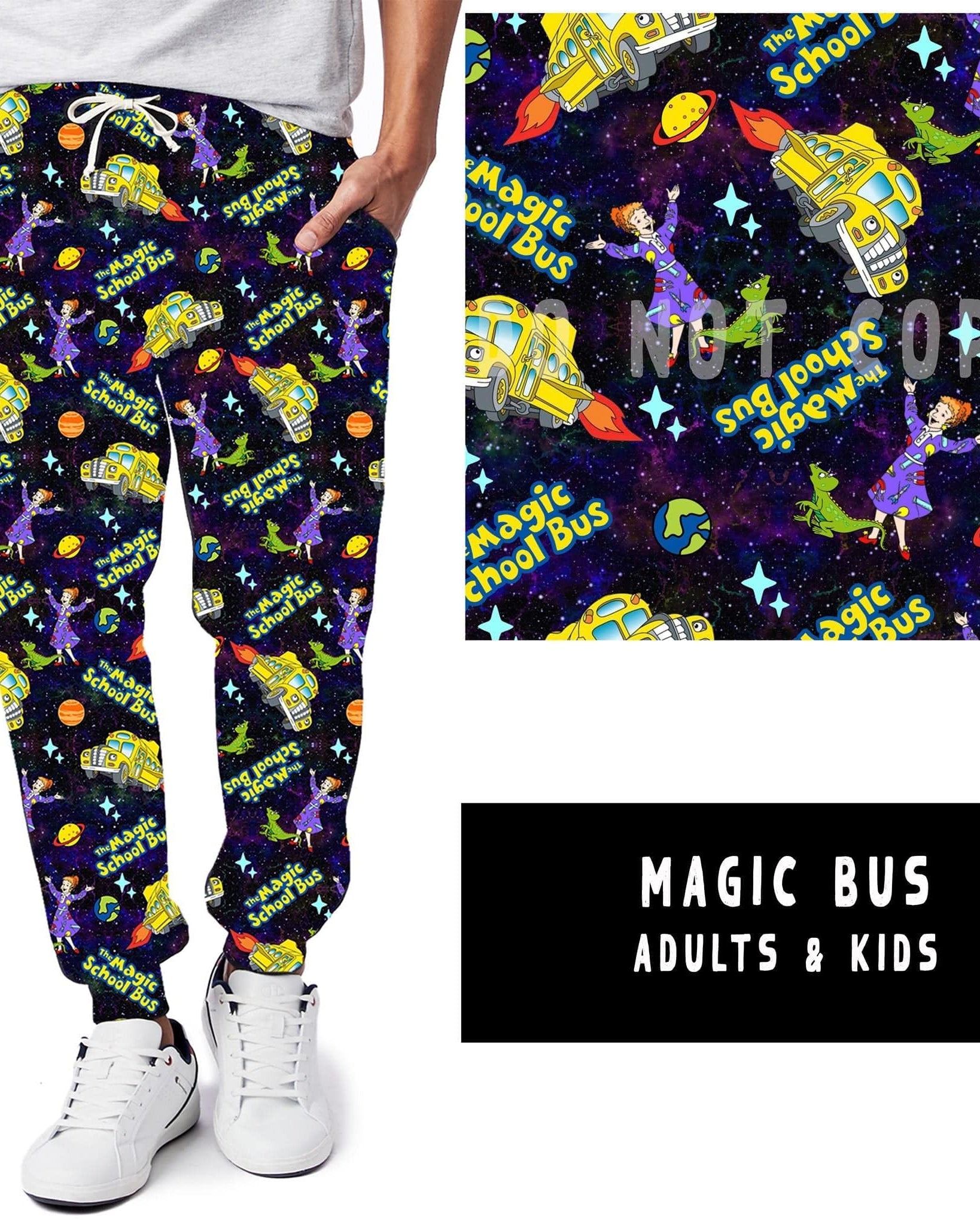 OUTFIT RUN 5-MAGIC BUS LEGGINGS/CAPRI/JOGGERS-Stay Foxy Boutique, Florissant, Missouri