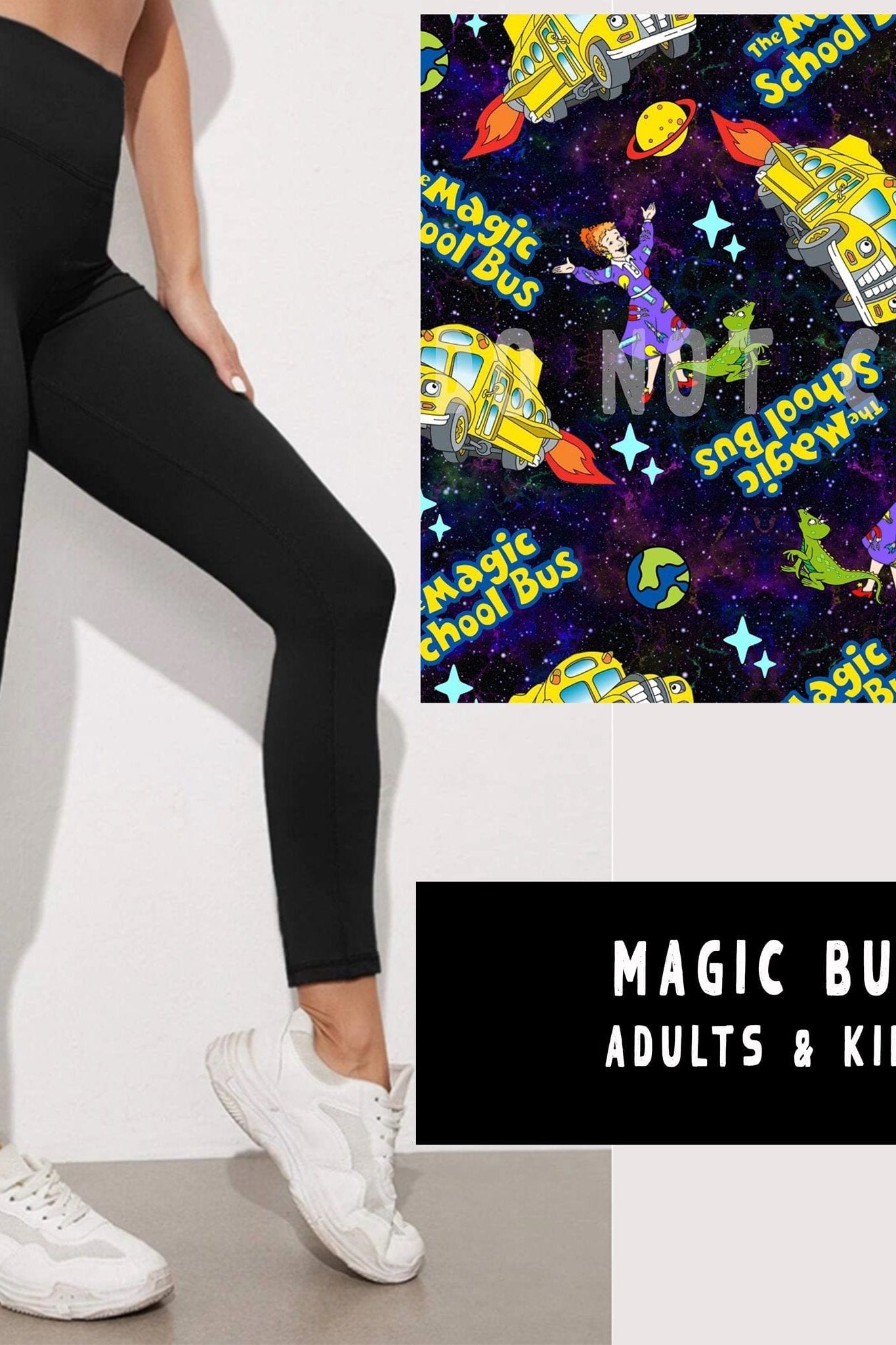 OUTFIT RUN 5-MAGIC BUS LEGGINGS/CAPRI/JOGGERS-Stay Foxy Boutique, Florissant, Missouri