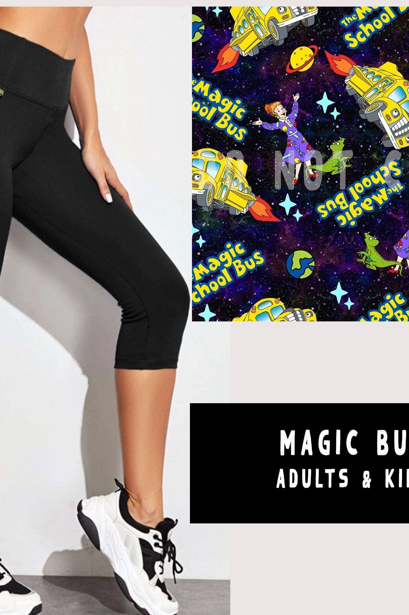 OUTFIT RUN 5-MAGIC BUS LEGGINGS/CAPRI/JOGGERS-Stay Foxy Boutique, Florissant, Missouri