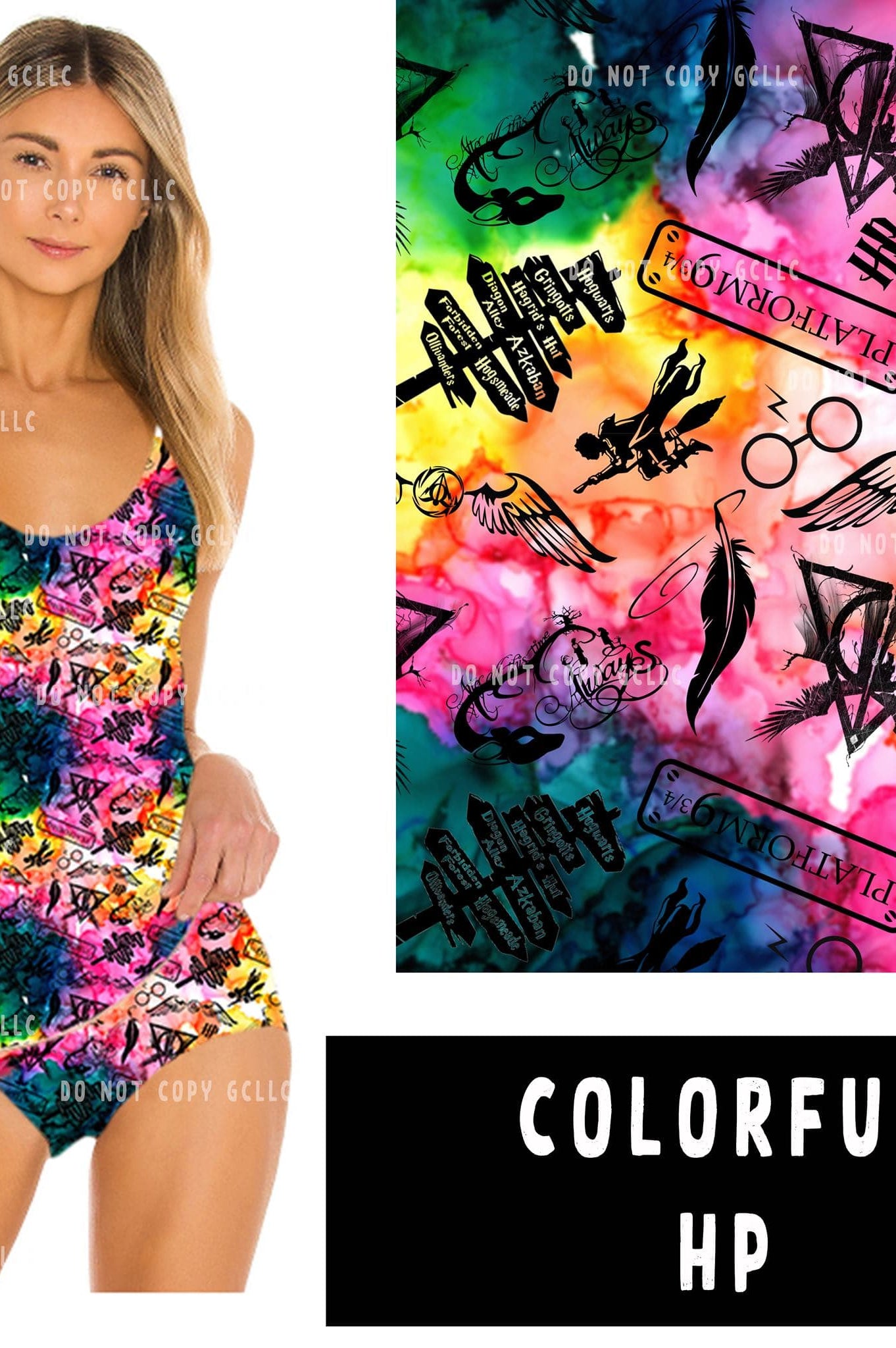 CAMI SETS/UNDERWEAR RUN-COLORFUL WIZ-Stay Foxy Boutique, Florissant, Missouri