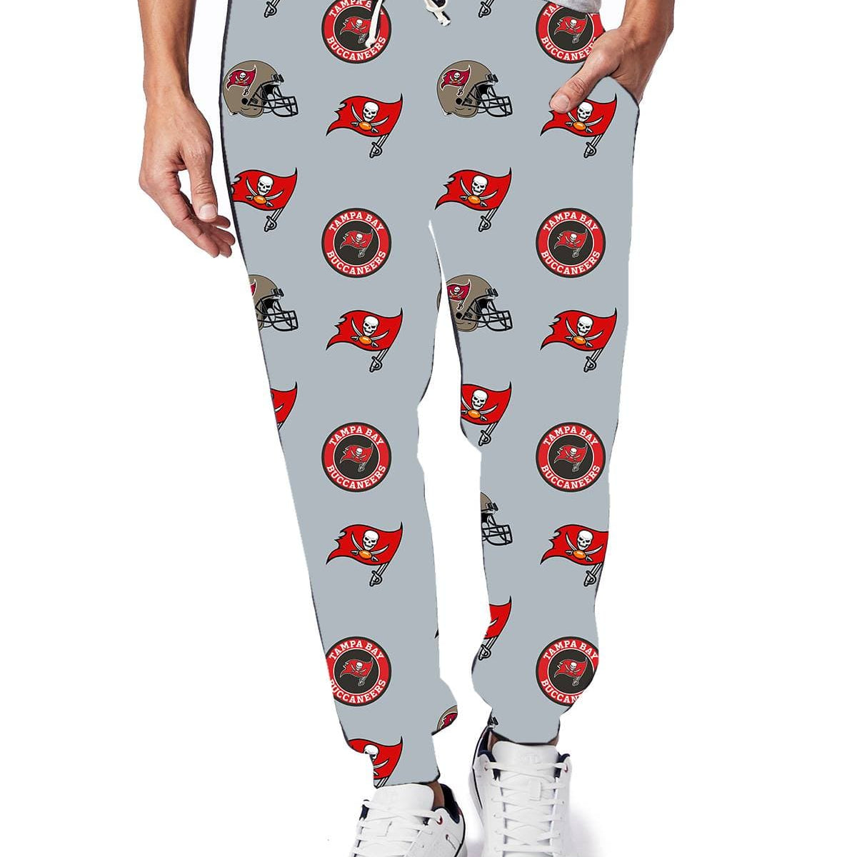 FBALL RUN-T BUCS LEGGINGS/JOGGER-Stay Foxy Boutique, Florissant, Missouri