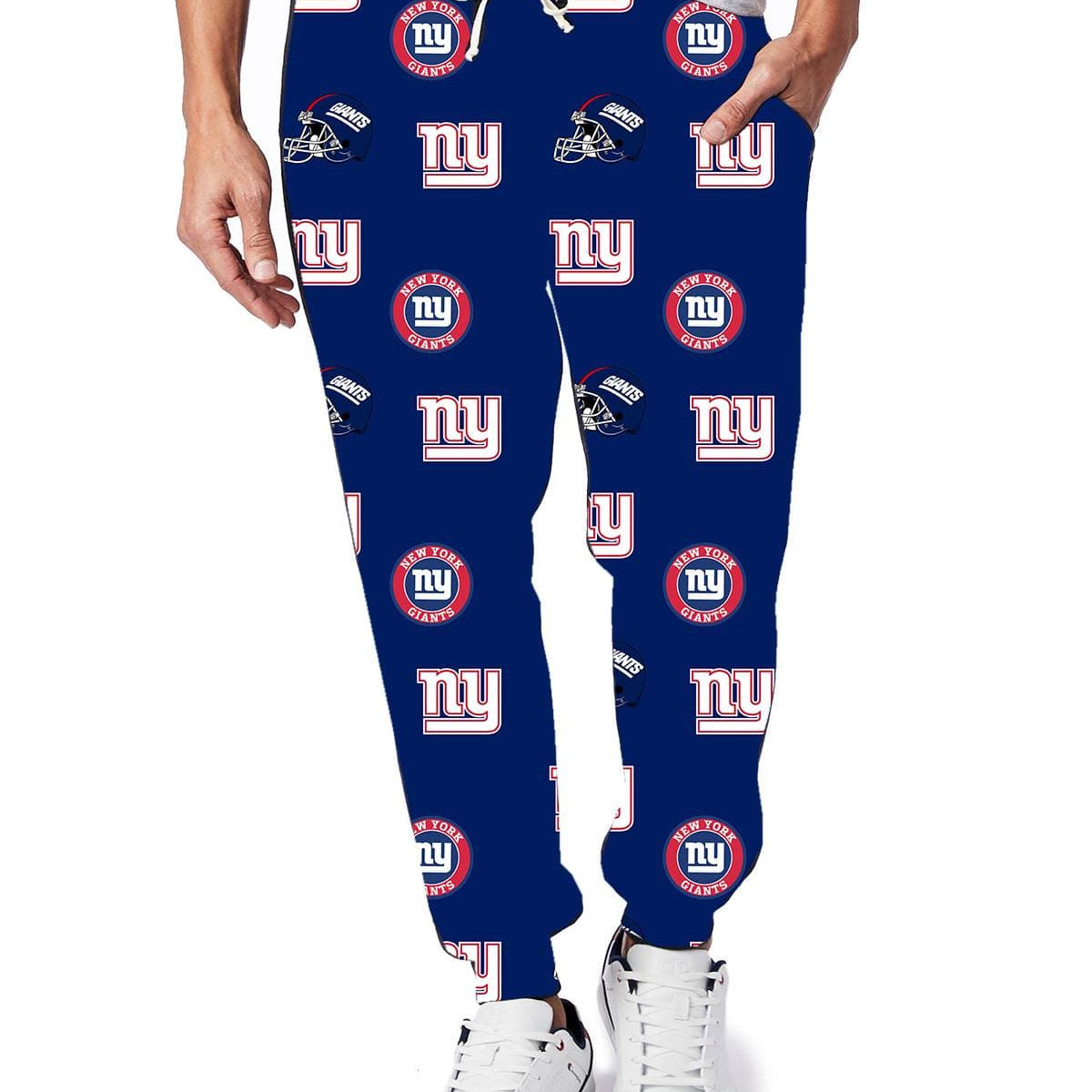 FBALL RUN-NYG LEGGINGS/JOGGER-Stay Foxy Boutique, Florissant, Missouri