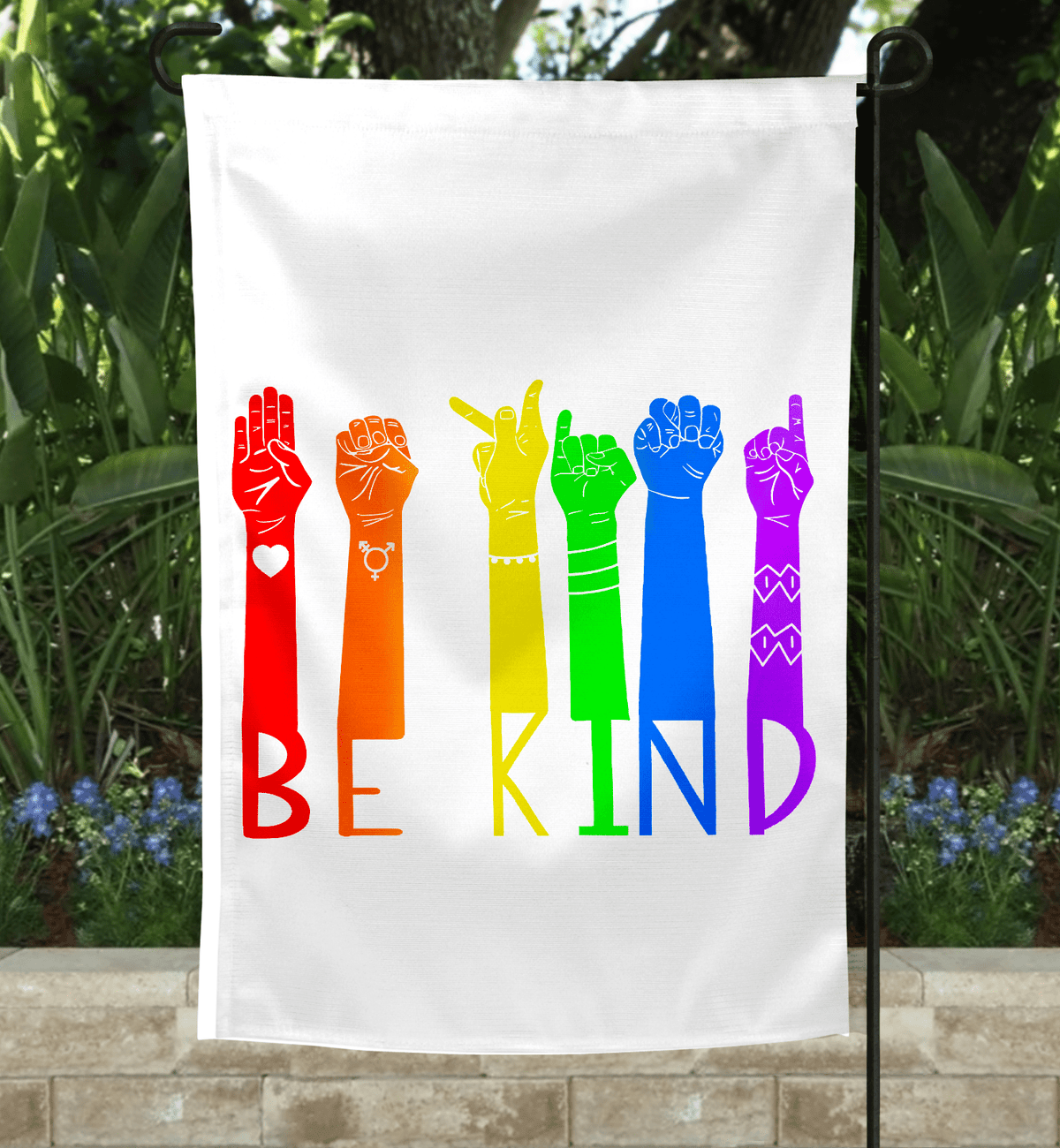 Be Kind Garden Flag-Stay Foxy Boutique, Florissant, Missouri