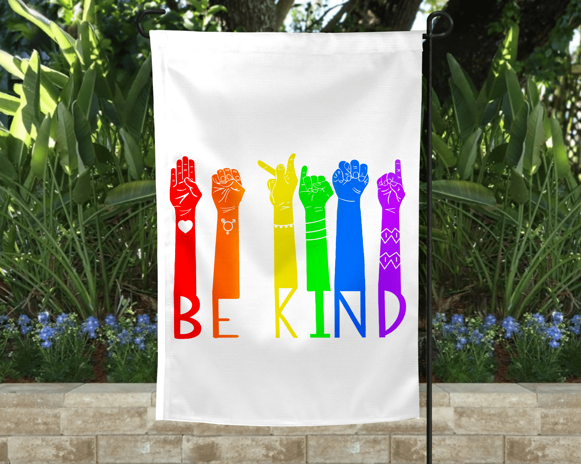 Be Kind Garden Flag-Stay Foxy Boutique, Florissant, Missouri