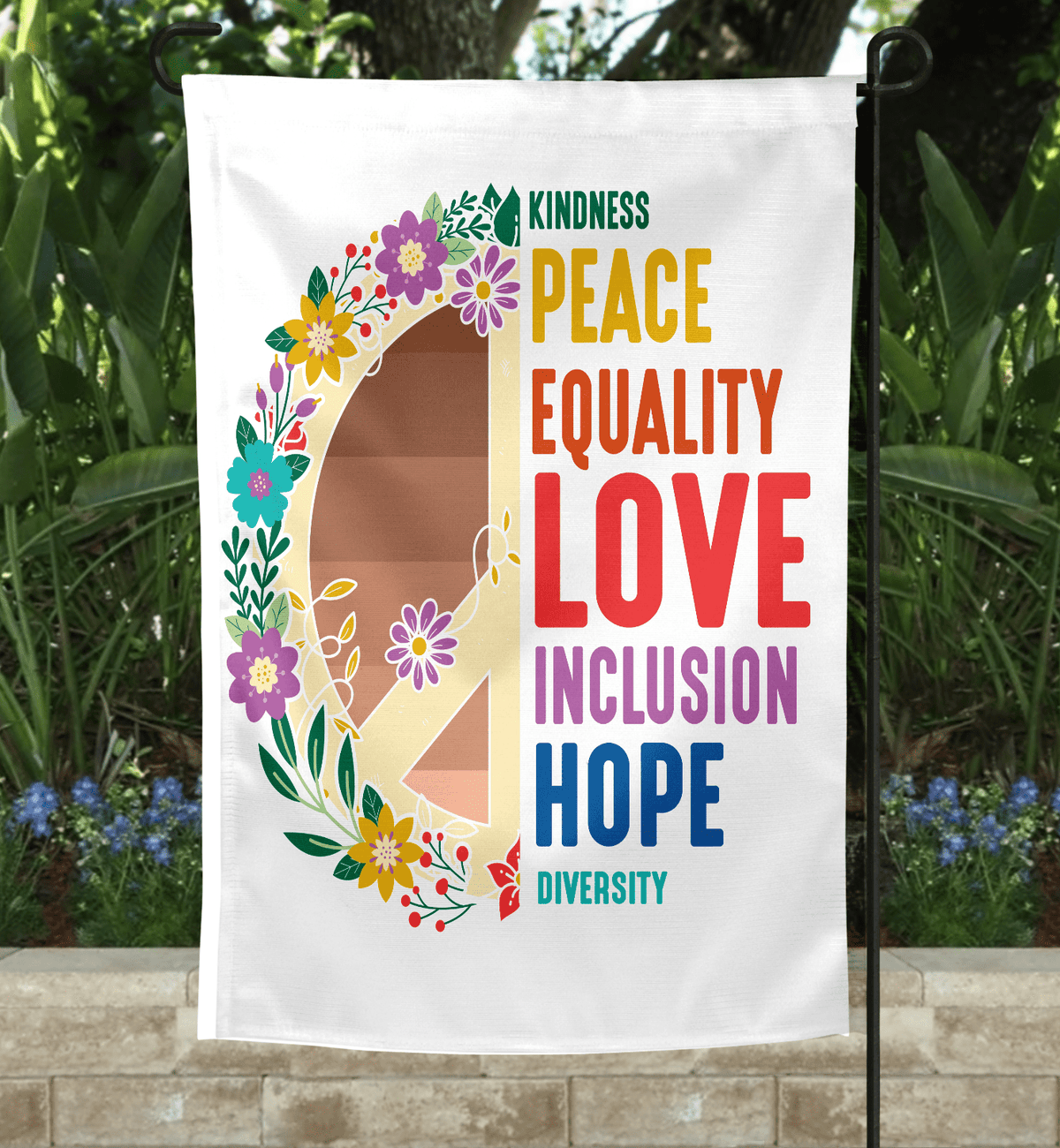 The Making Of Peace Garden Flag-Stay Foxy Boutique, Florissant, Missouri