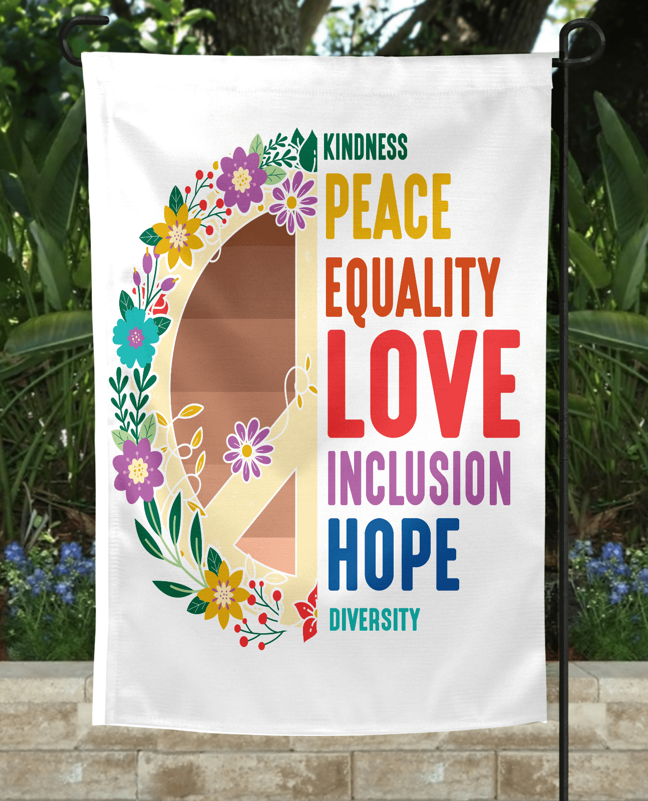 The Making Of Peace Garden Flag-Stay Foxy Boutique, Florissant, Missouri