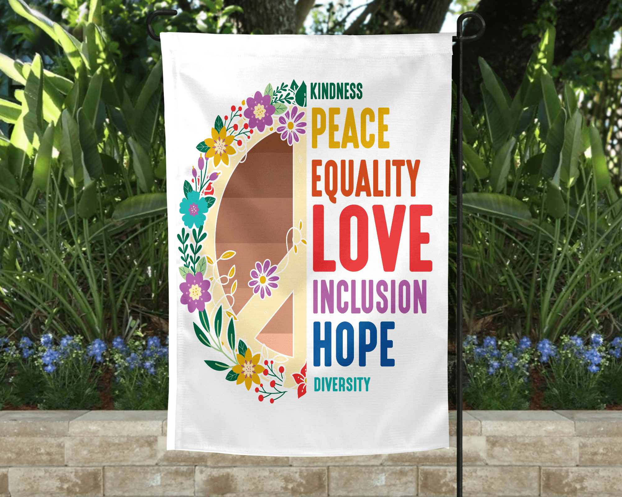 The Making Of Peace Garden Flag-Stay Foxy Boutique, Florissant, Missouri