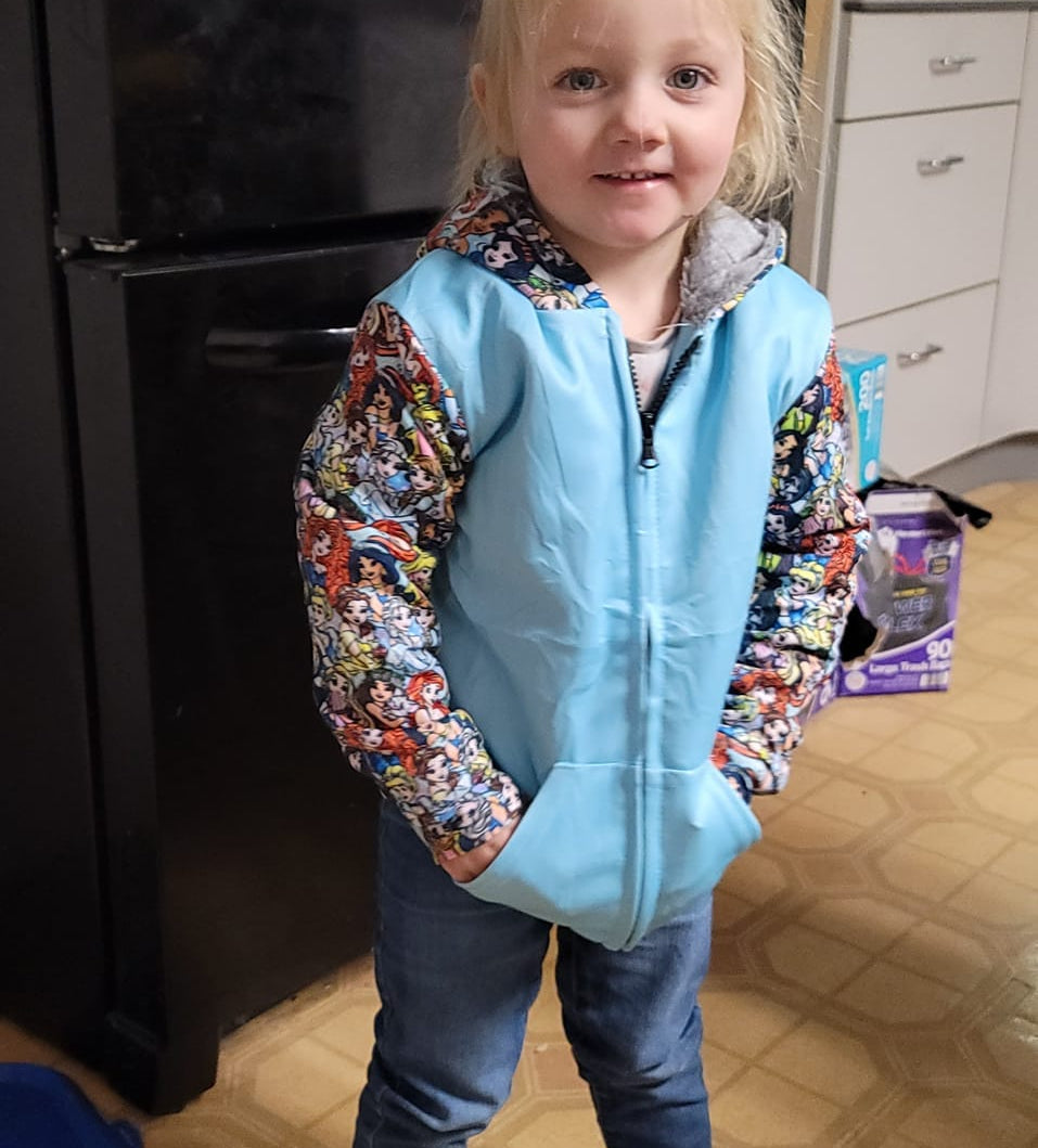 FLEECE JACKET RUN 22- MOON PRINCESS-Stay Foxy Boutique, Florissant, Missouri