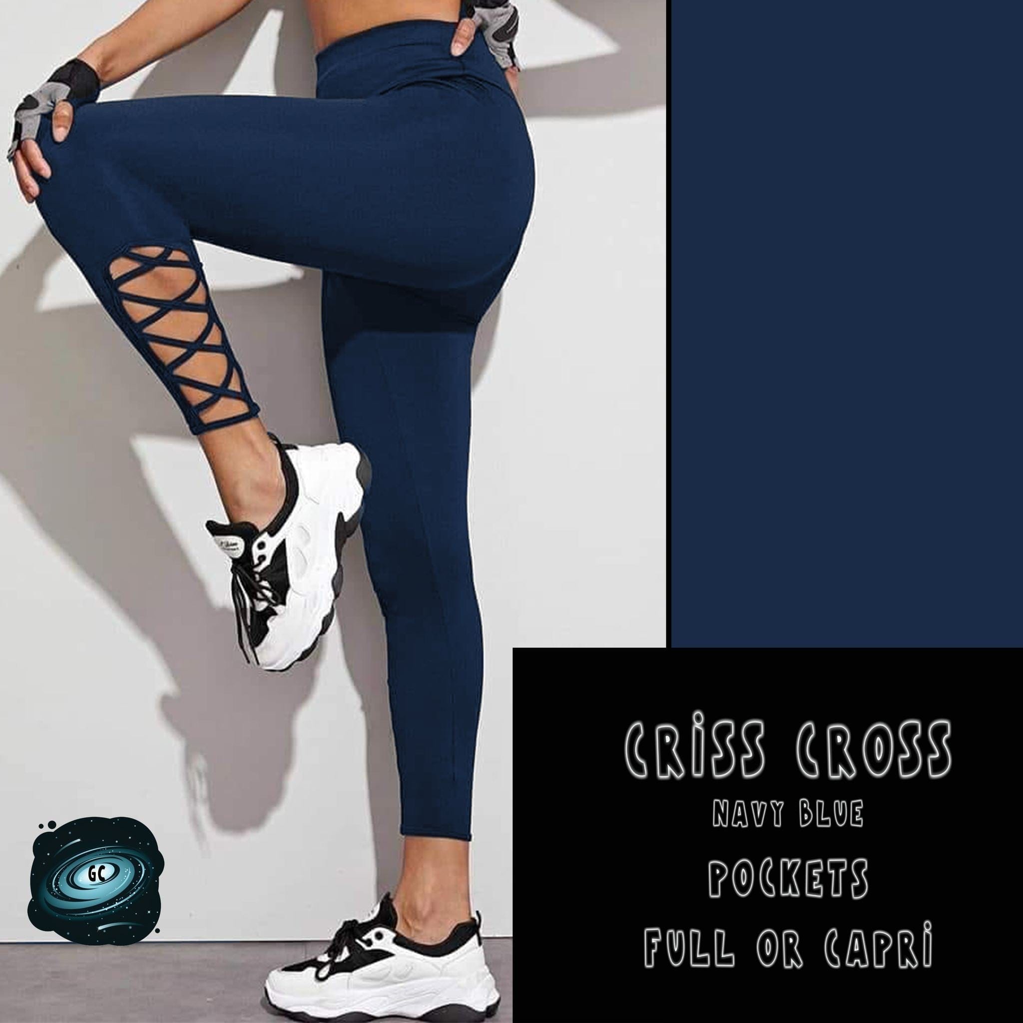 CRISS CROS RUN- NAVY BLUE-Stay Foxy Boutique, Florissant, Missouri