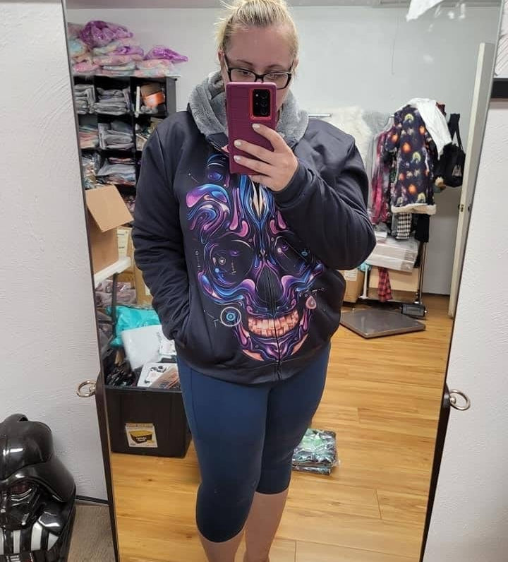 FLEECE JACKET RUN 22- MOON PRINCESS-Stay Foxy Boutique, Florissant, Missouri