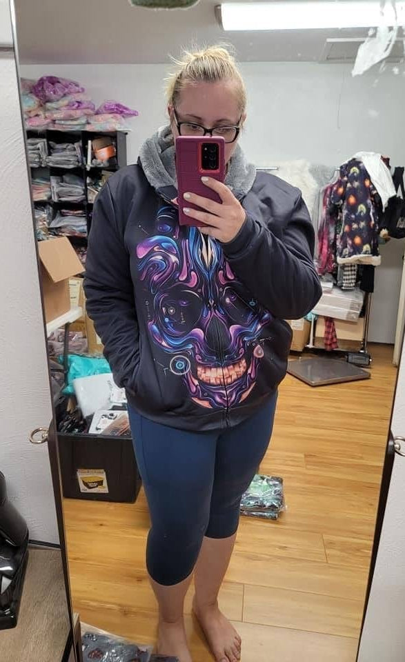 FLEECE JACKET RUN 22- CREEPY DOGS-Stay Foxy Boutique, Florissant, Missouri