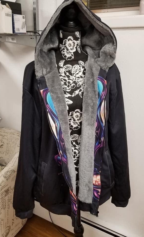FLEECE JACKET RUN 22- MOON PRINCESS-Stay Foxy Boutique, Florissant, Missouri