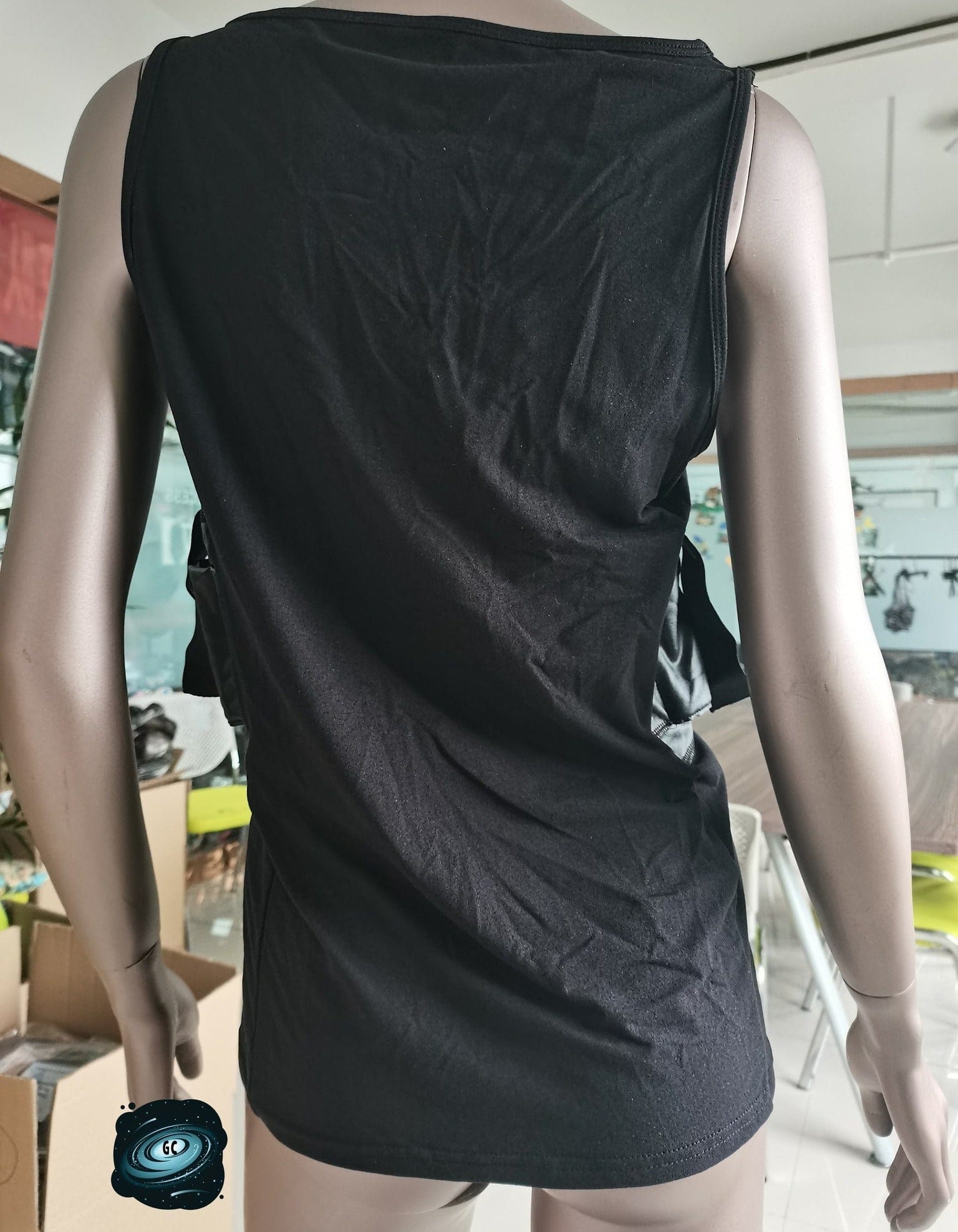 CONCEAL CARRY RUN- SOLID BLACK TANK-Stay Foxy Boutique, Florissant, Missouri