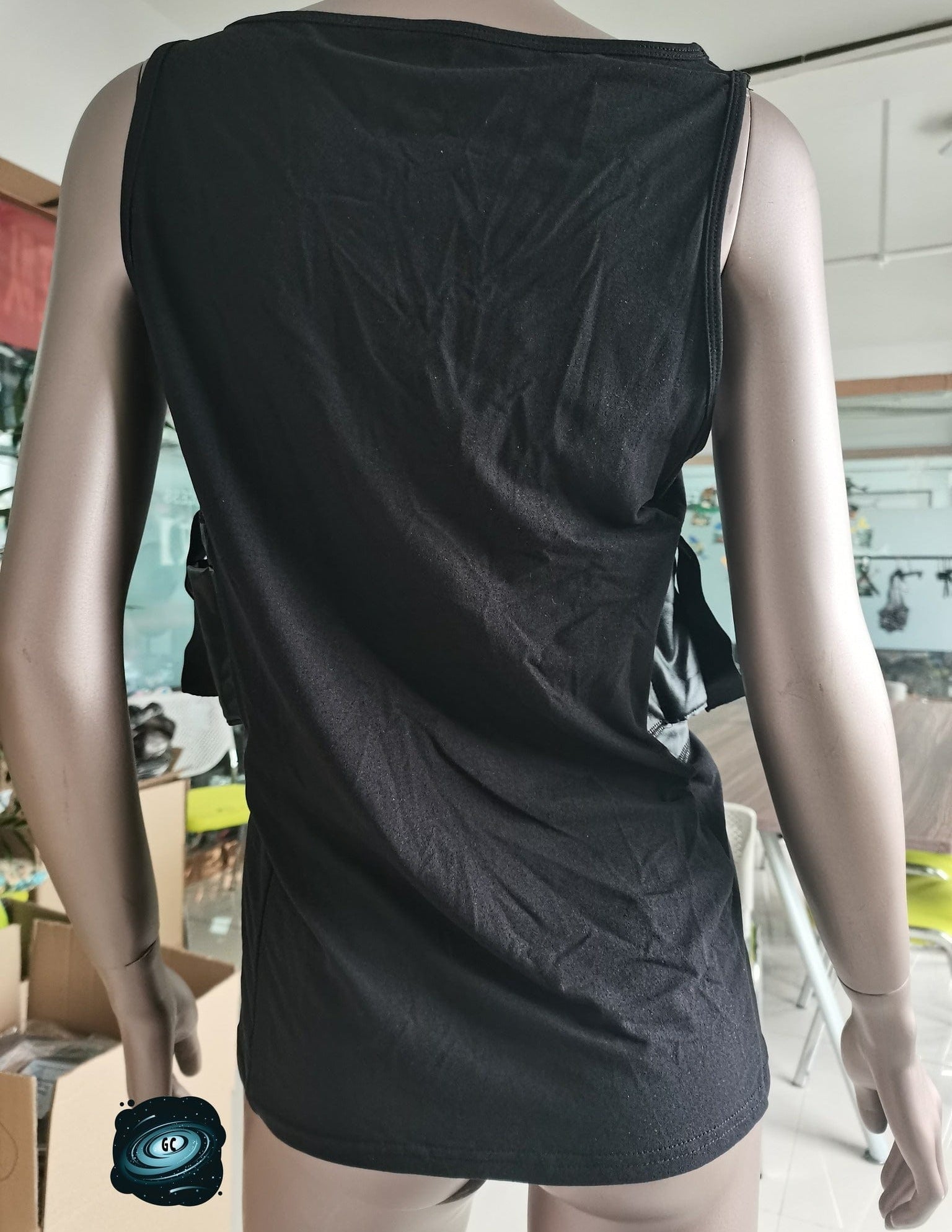CONCEAL CARRY RUN- SOLID BLACK TANK-Stay Foxy Boutique, Florissant, Missouri